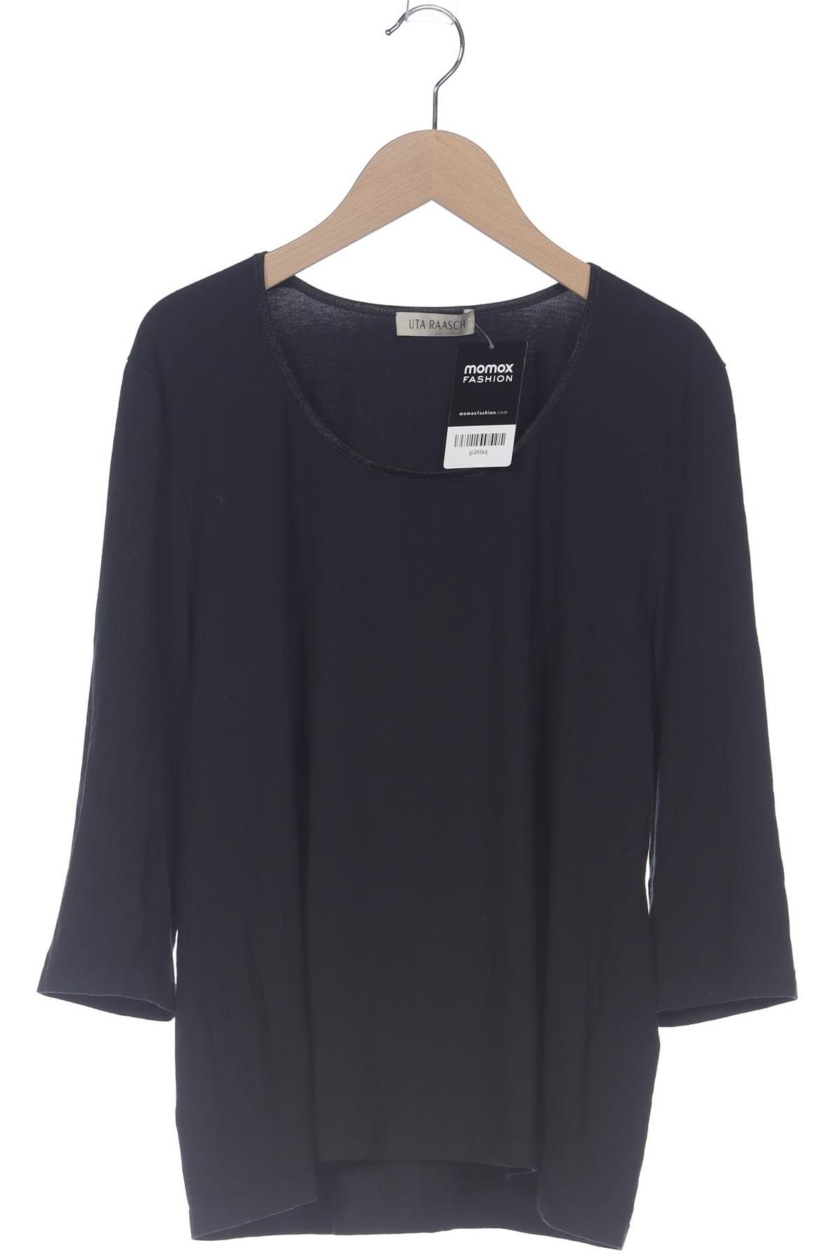 

Uta Raasch Damen Langarmshirt, marineblau, Gr. 42