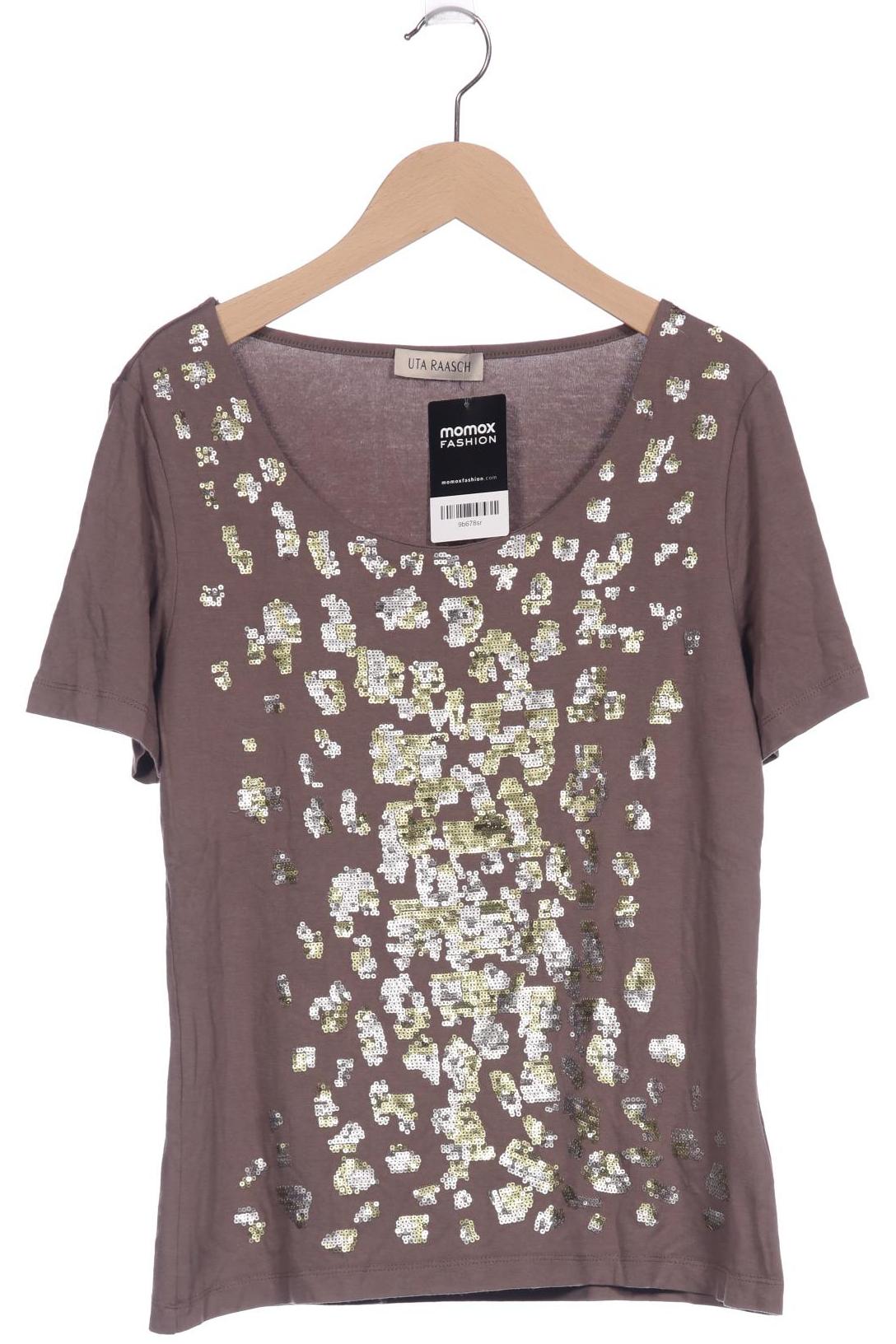 

Uta Raasch Damen T-Shirt, braun, Gr. 36