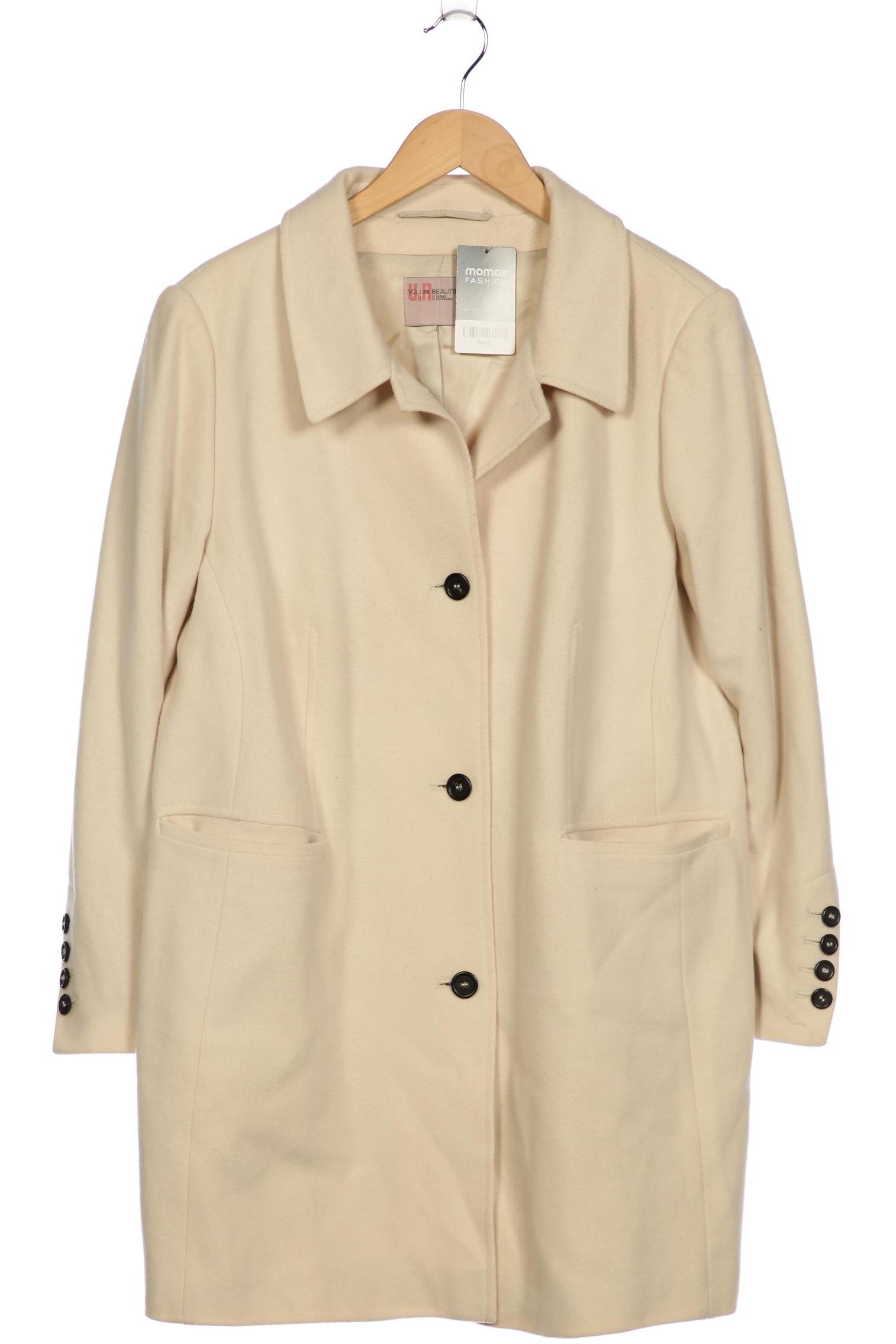 

Uta Raasch Damen Mantel, cremeweiß, Gr. 46