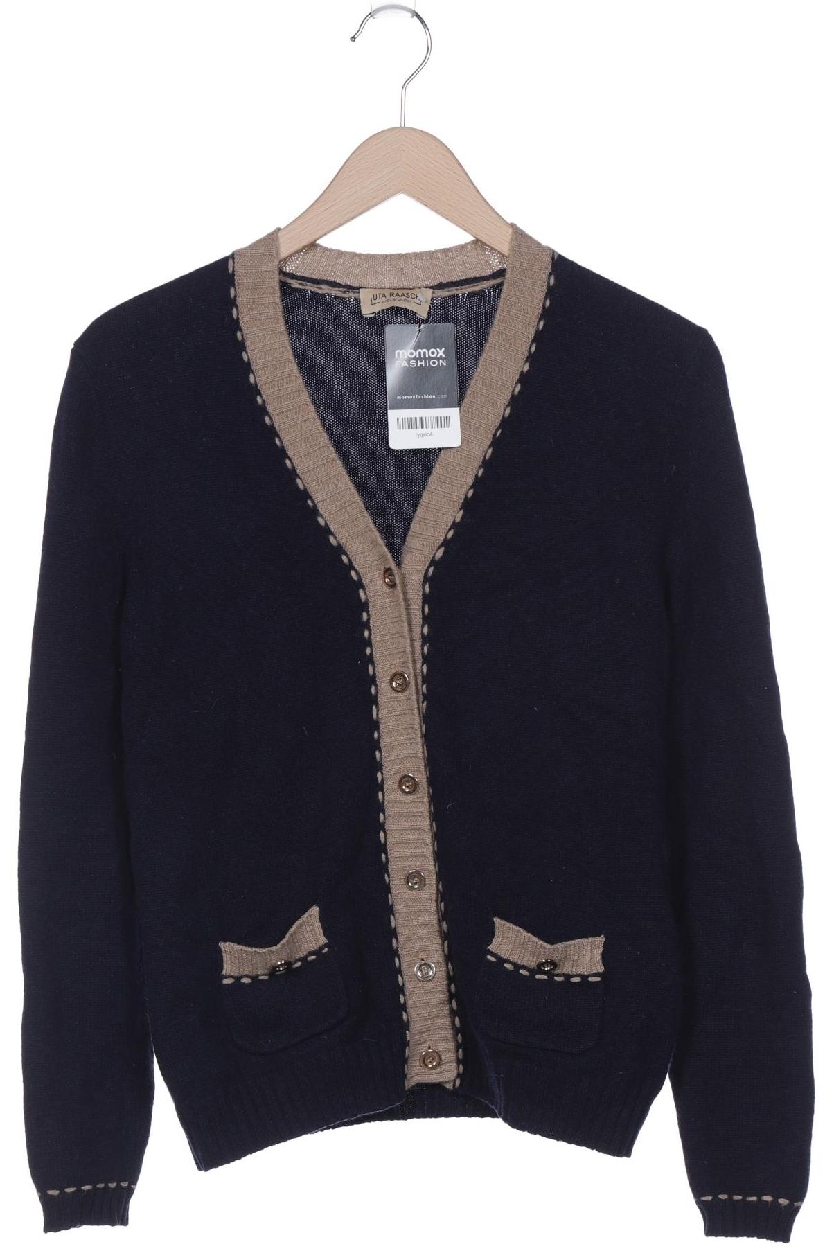 

Uta Raasch Damen Strickjacke, marineblau, Gr. 38