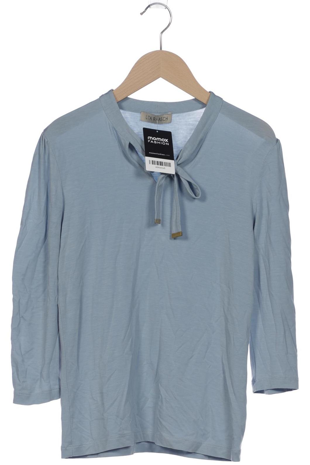 

Uta Raasch Damen Langarmshirt, blau, Gr. 36
