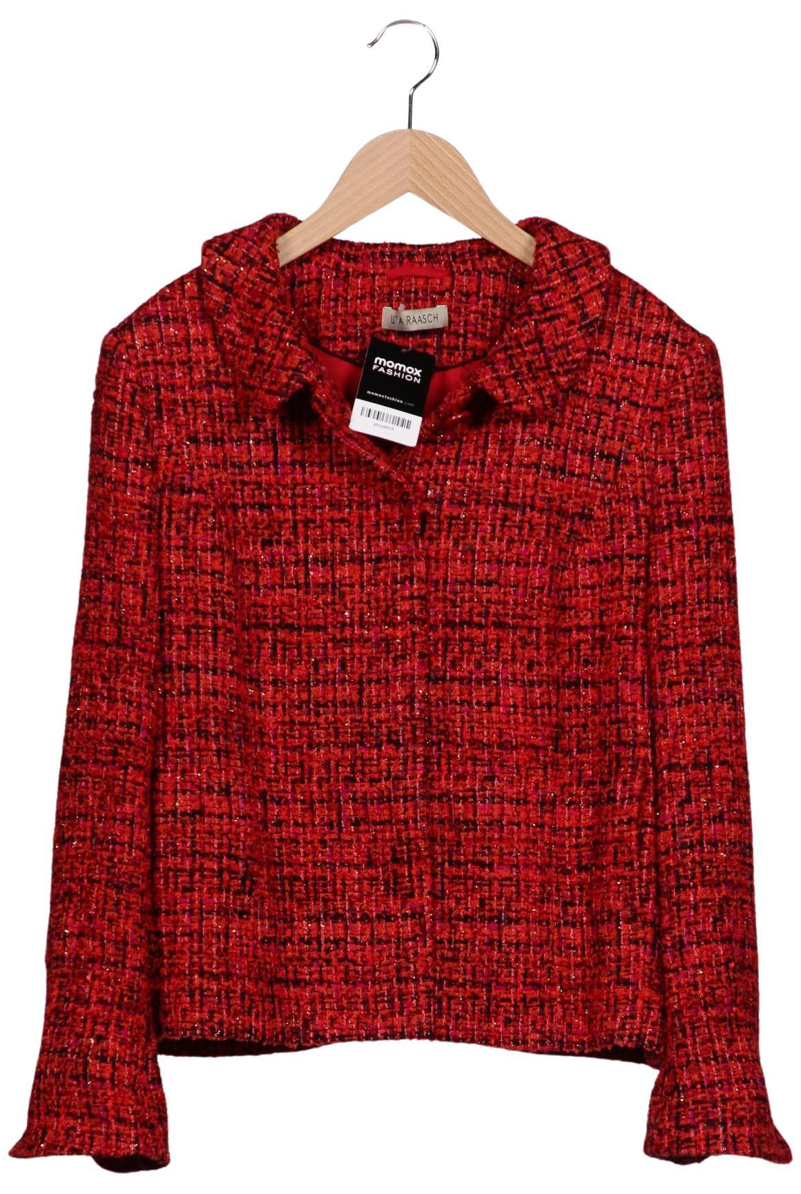 

Uta Raasch Damen Jacke, rot, Gr. 42