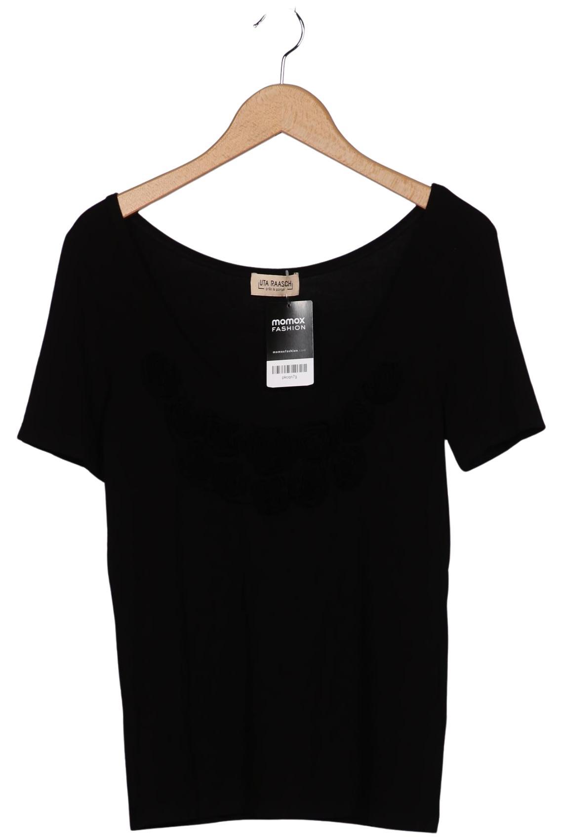 

Uta Raasch Damen T-Shirt, schwarz, Gr. 38