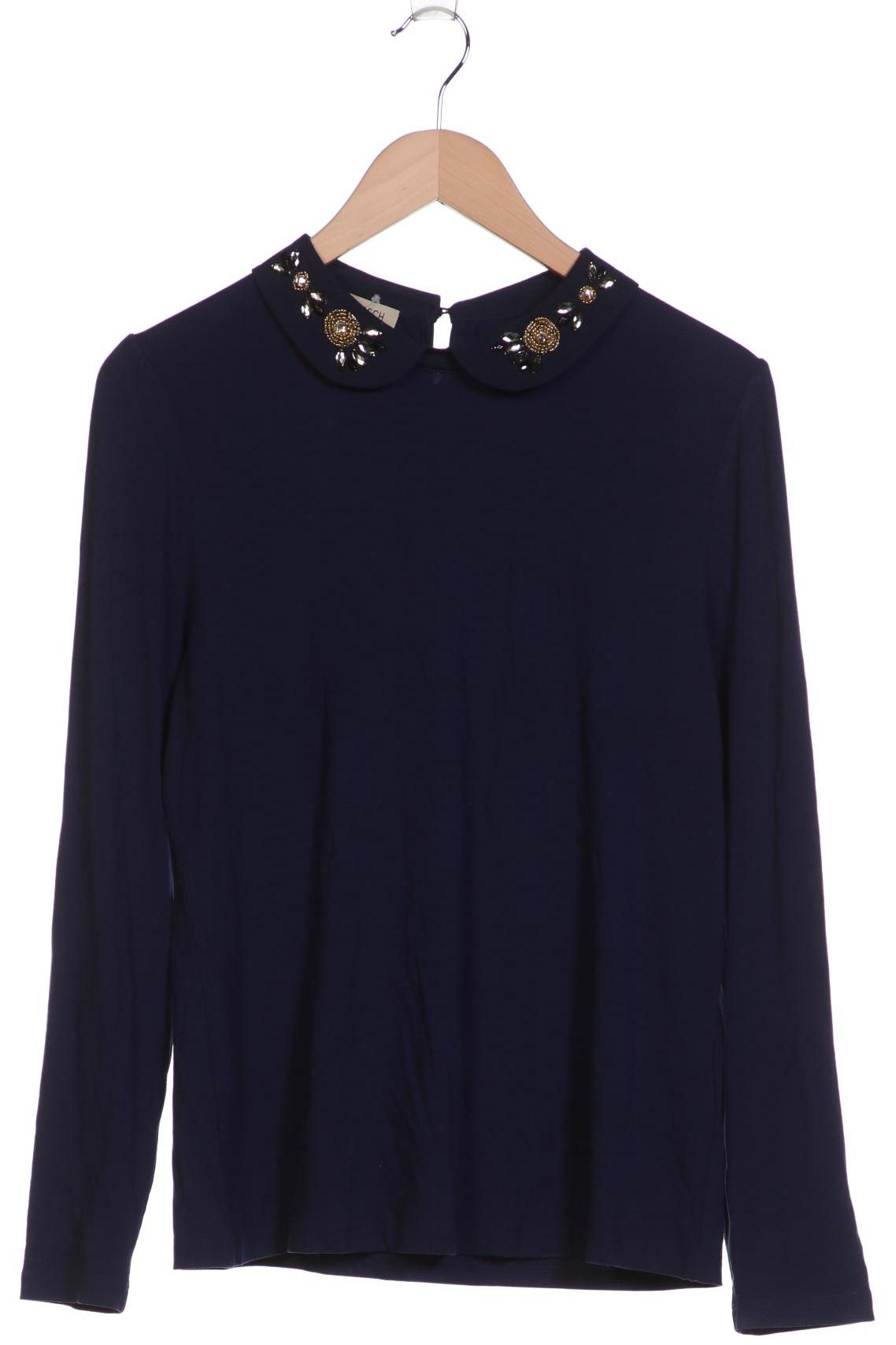 

Uta Raasch Damen Langarmshirt, marineblau, Gr. 42