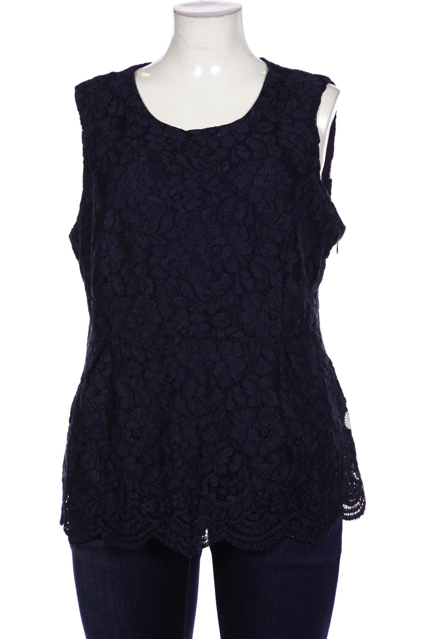 

Uta Raasch Damen Bluse, marineblau, Gr. 46