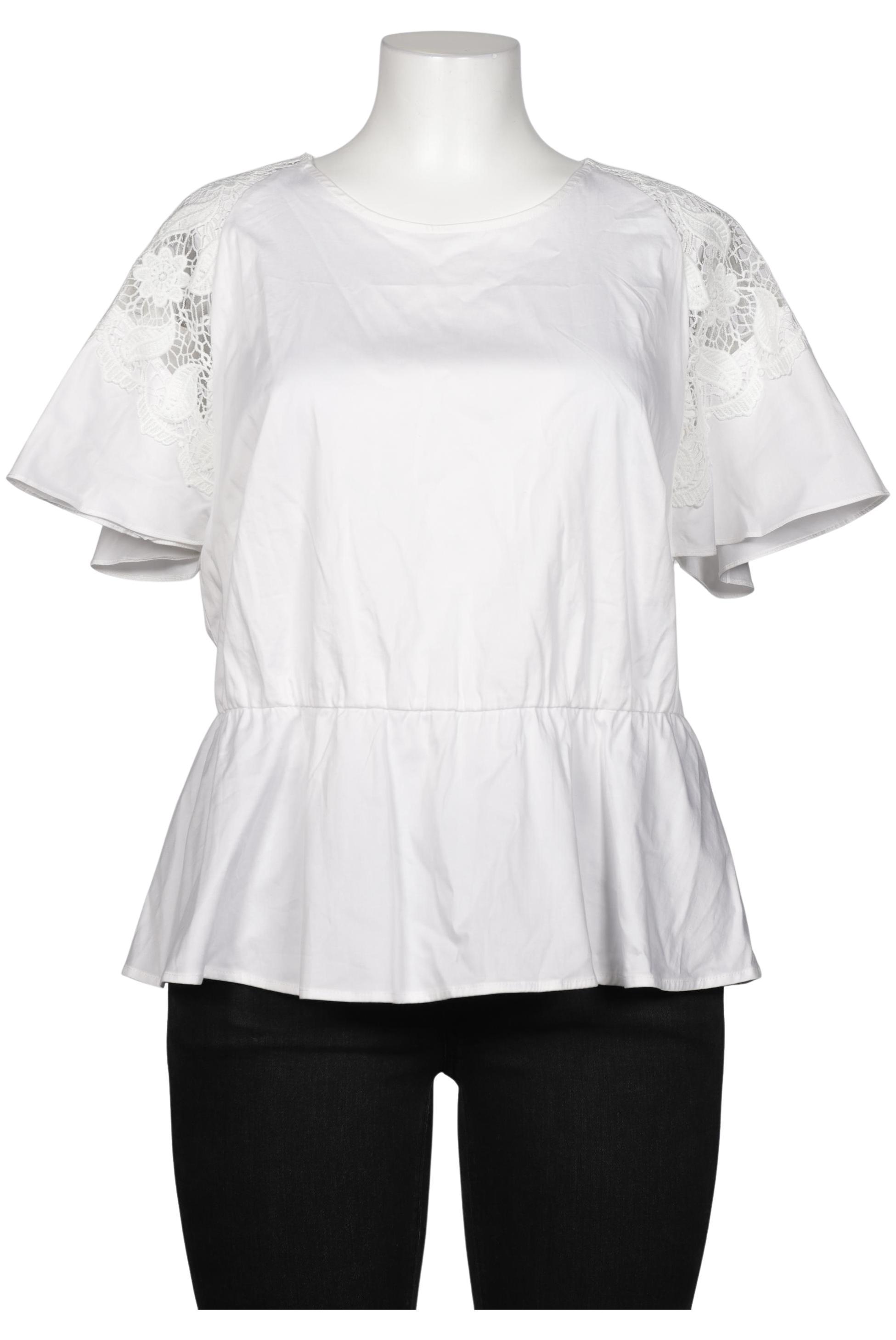 

Uta Raasch Damen Bluse, weiß, Gr. 46