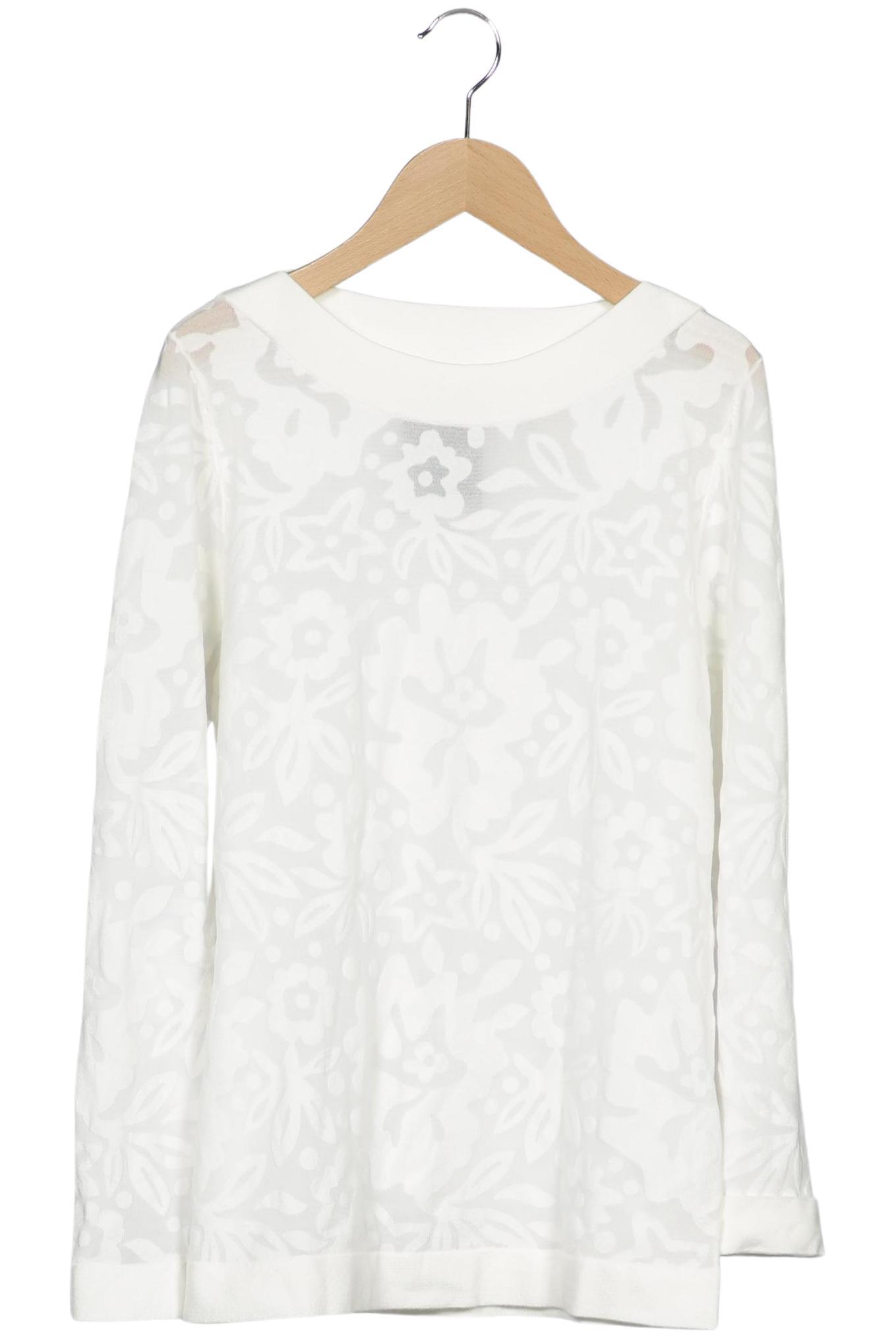 

Uta Raasch Damen Pullover, weiß, Gr. 36