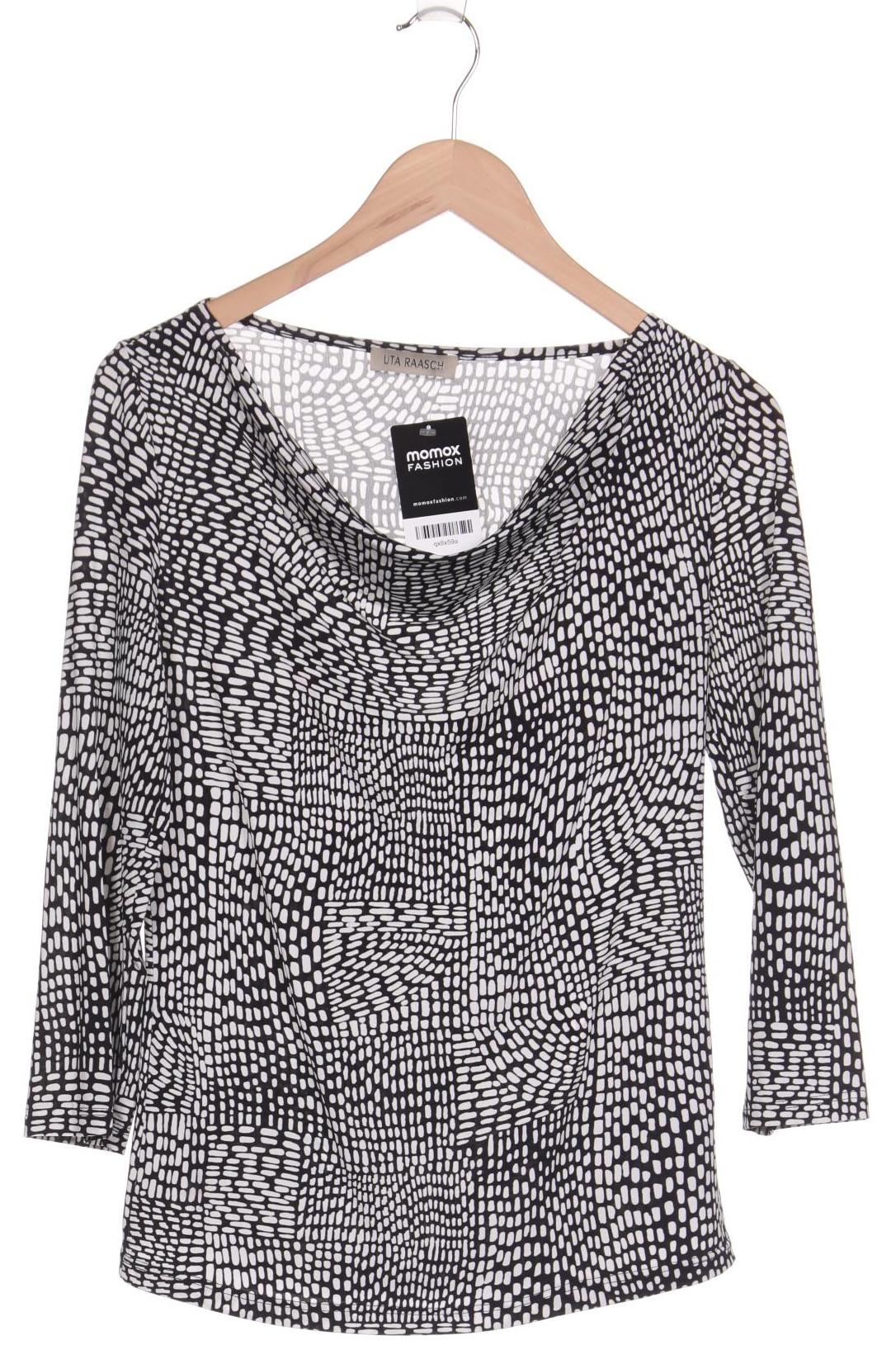 

Uta Raasch Damen Langarmshirt, schwarz, Gr. 36