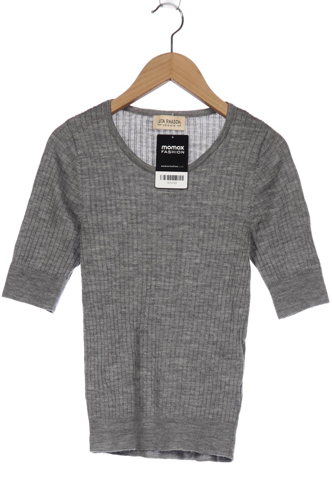 

Uta Raasch Damen Pullover, grau, Gr. 36