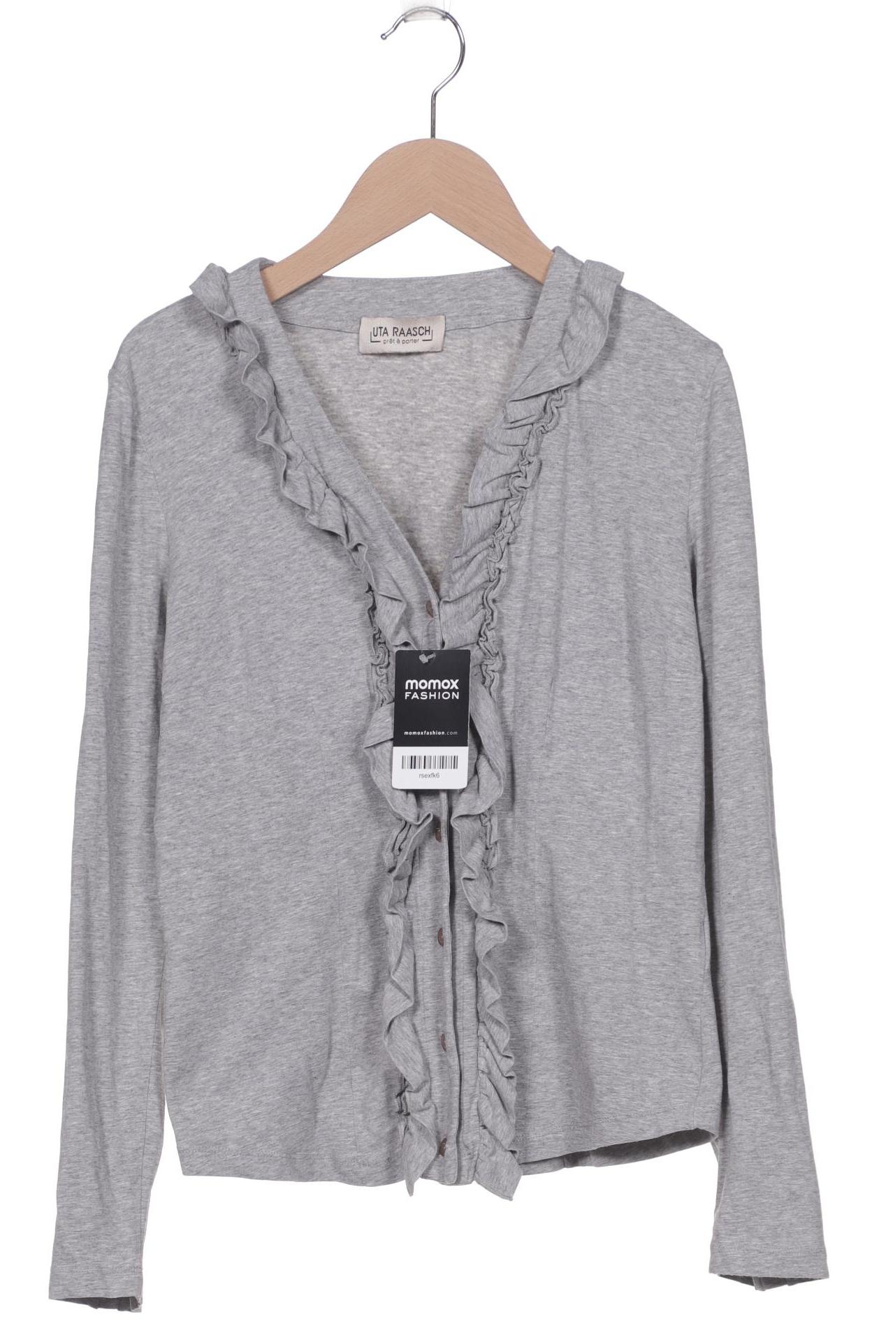 

Uta Raasch Damen Strickjacke, grau, Gr. 38