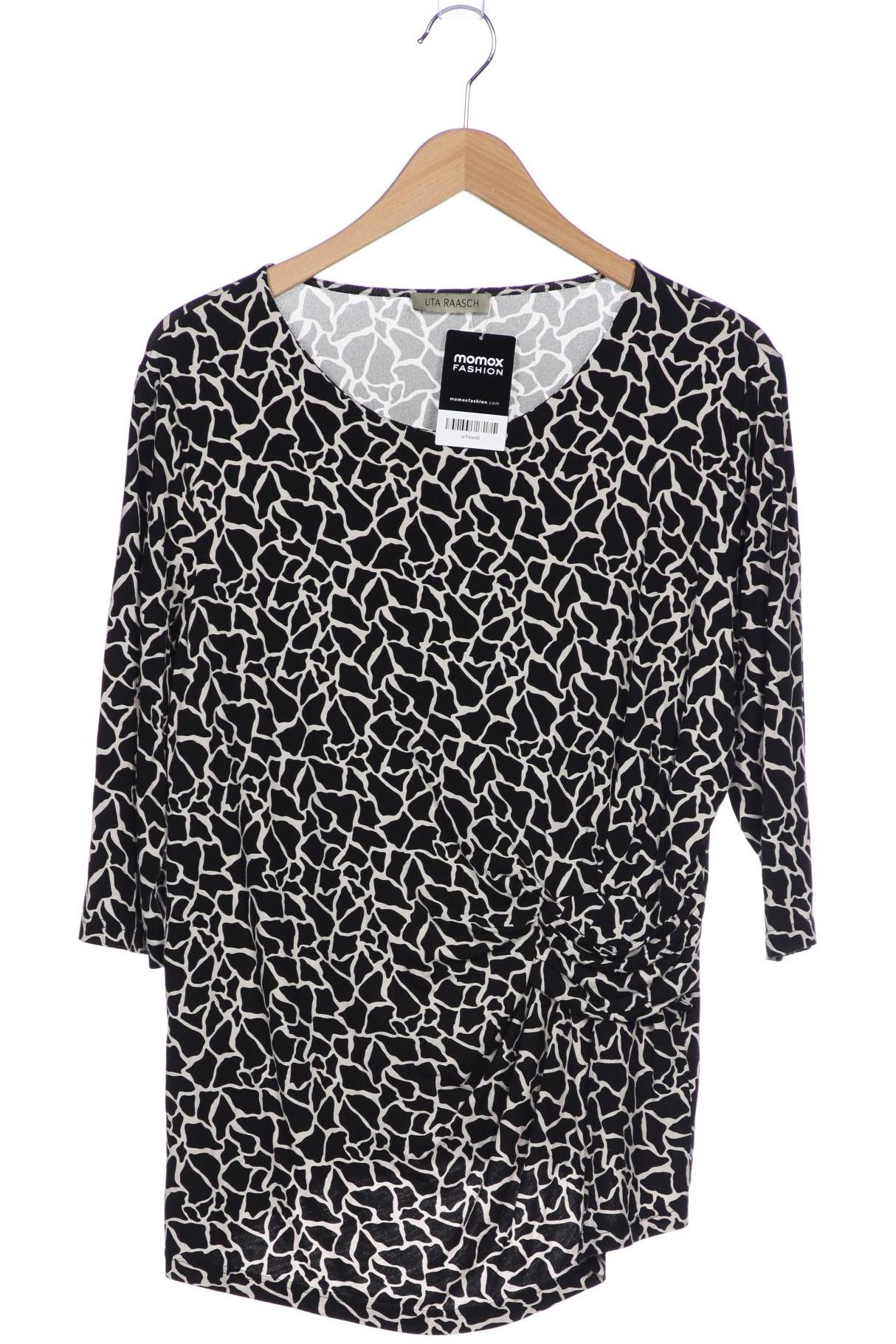 

Uta Raasch Damen Bluse, schwarz, Gr. 46