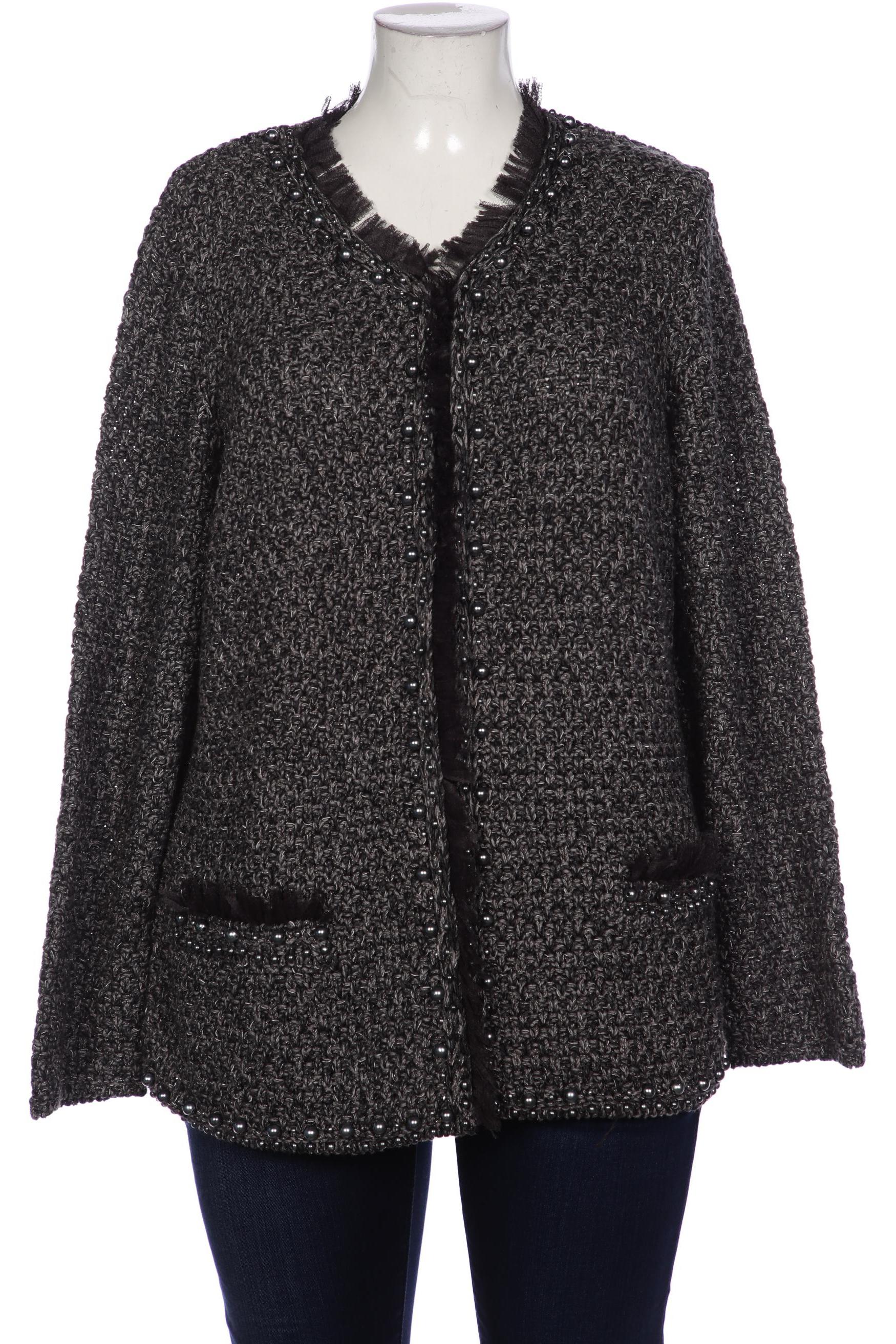 

Uta Raasch Damen Strickjacke, grau, Gr. 48
