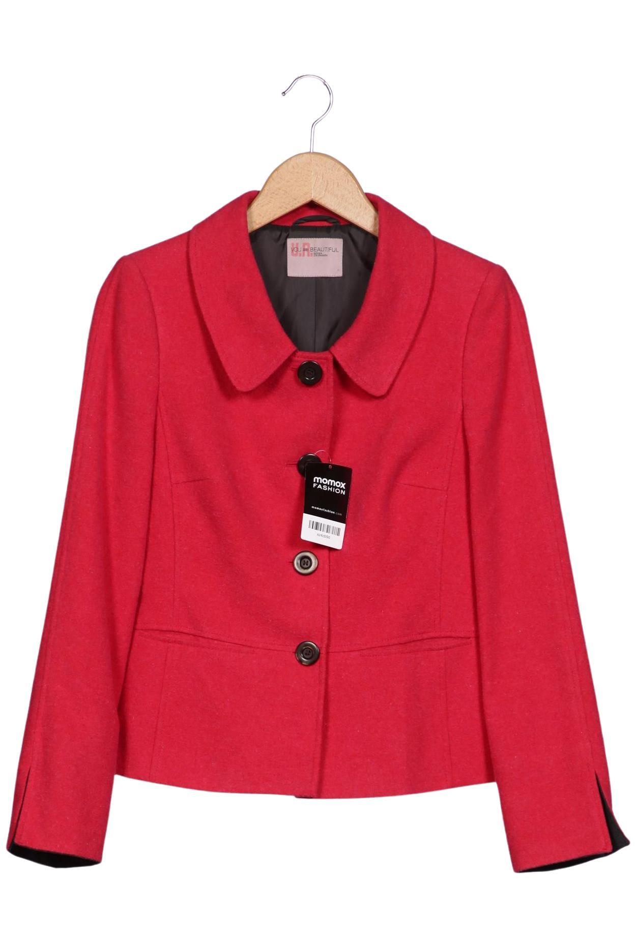 

Uta Raasch Damen Jacke, rot, Gr. 38