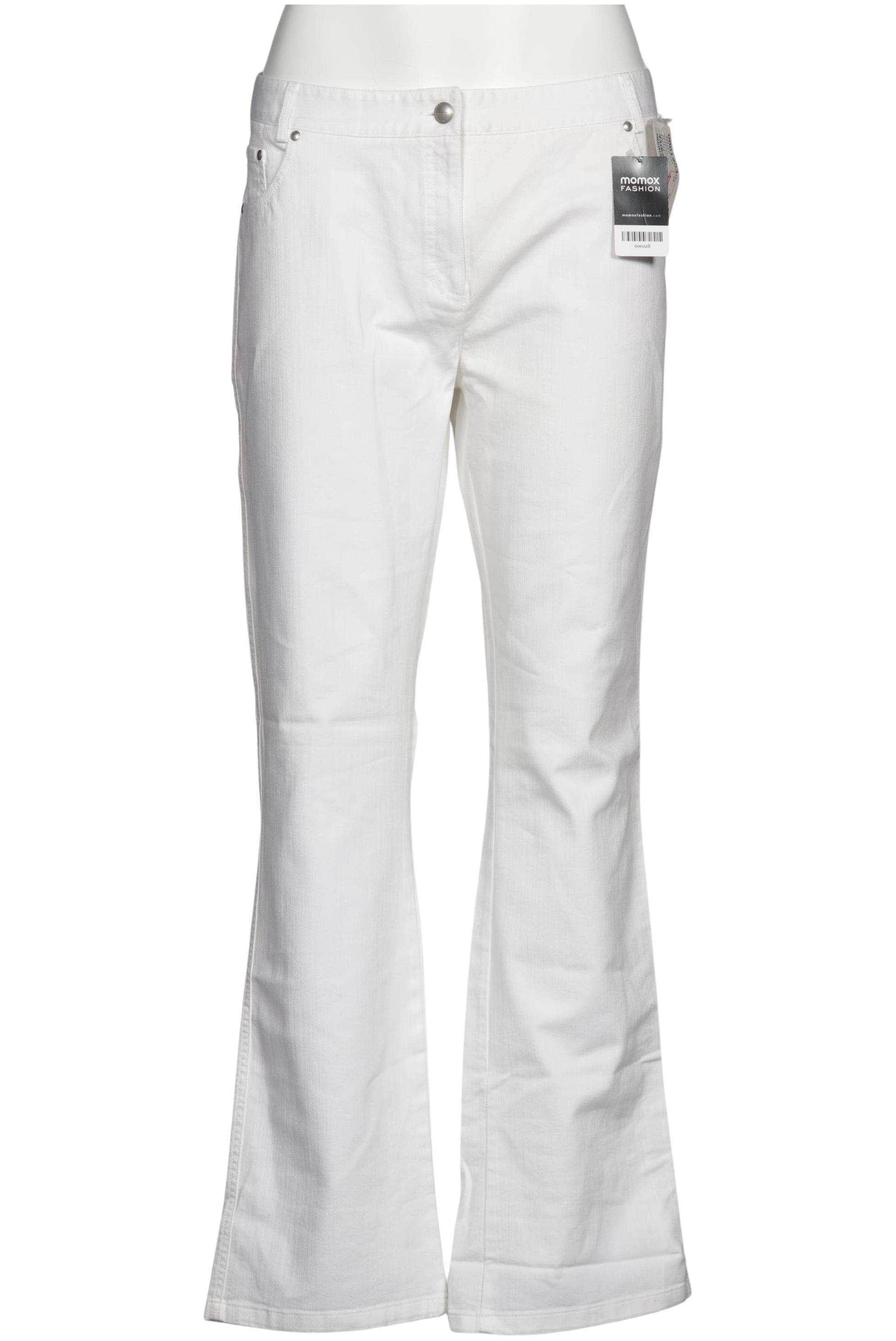 

Uta Raasch Damen Jeans, weiß, Gr. 46