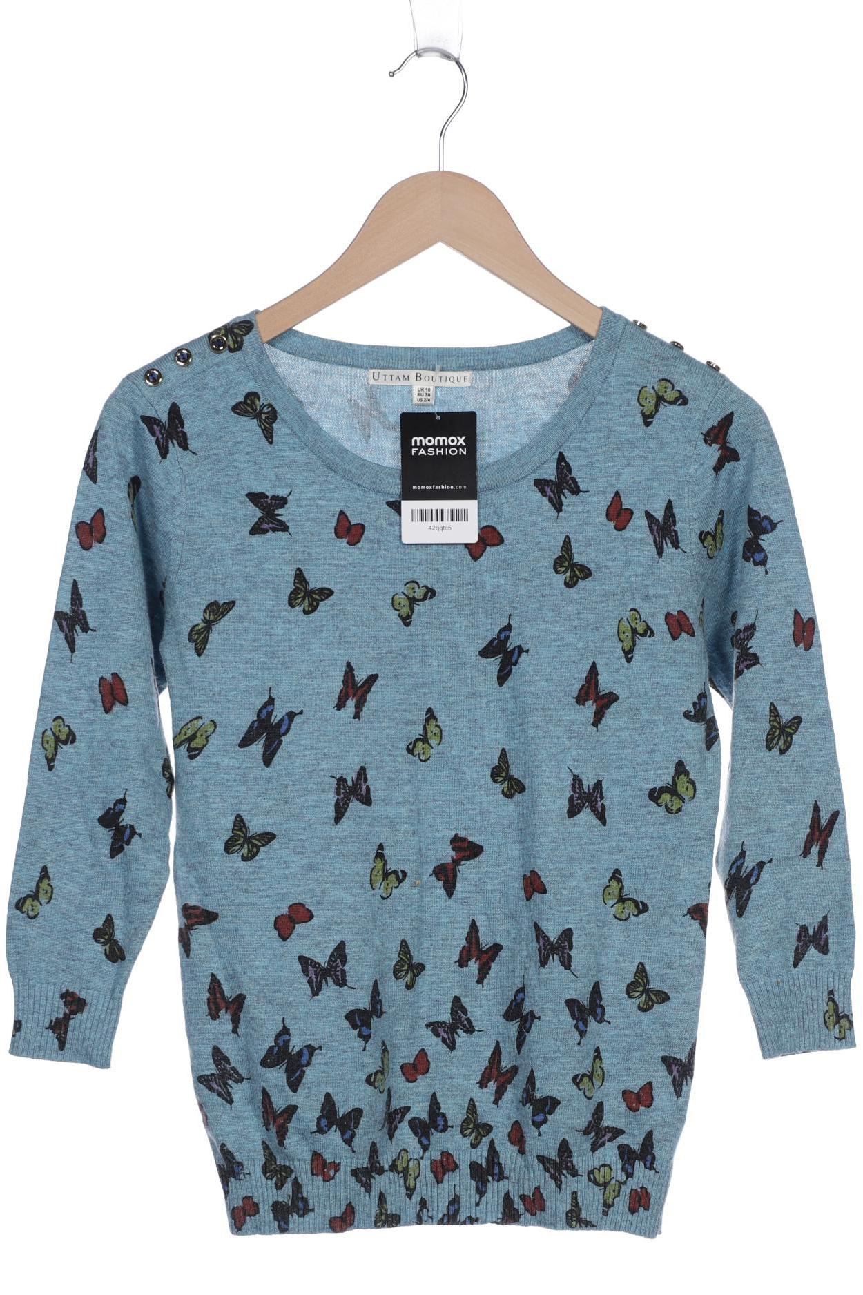 

Uttam Boutique London Damen Pullover, blau, Gr. 38