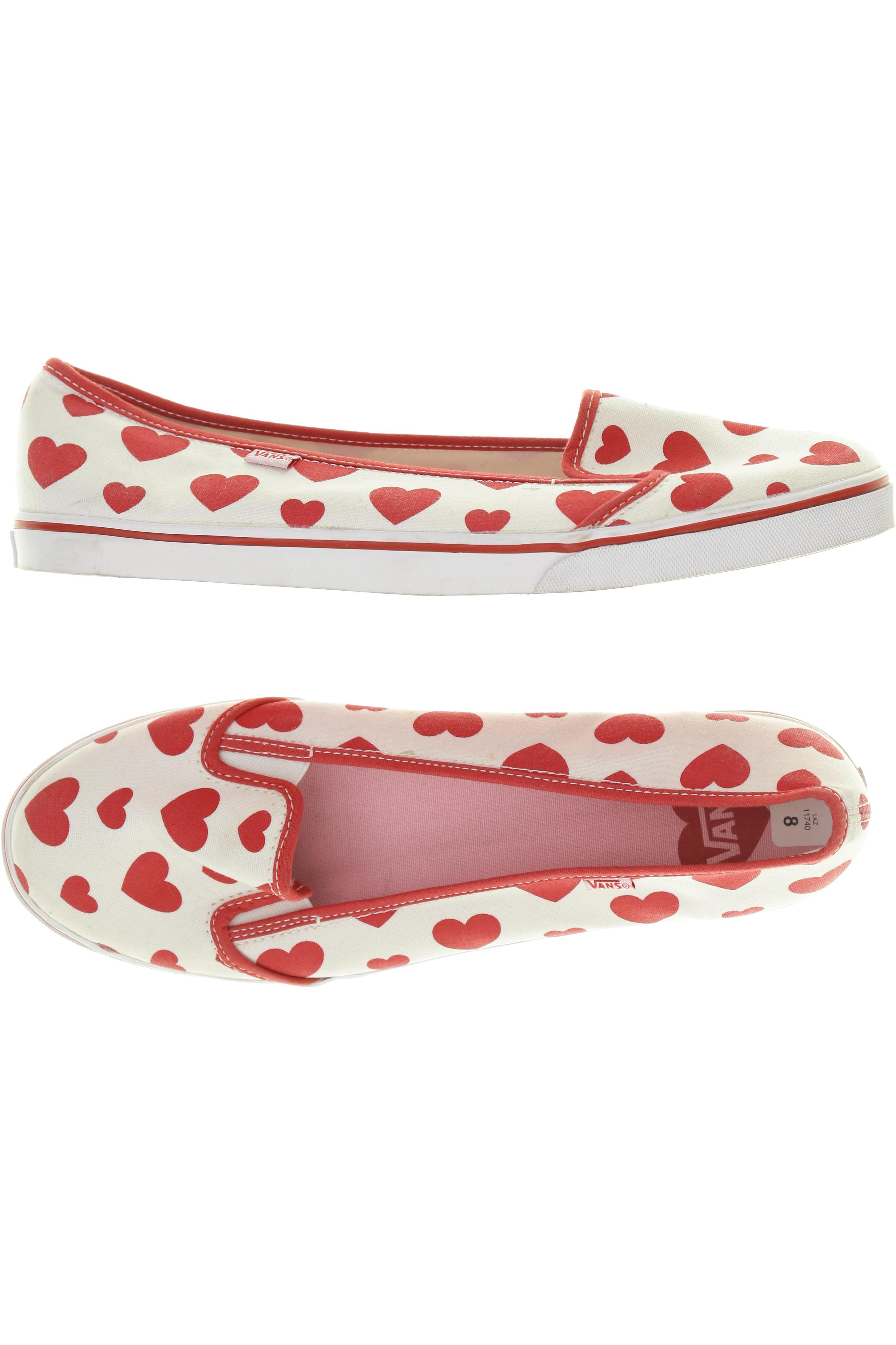 

Vans Damen Ballerinas, weiß, Gr. 10.5