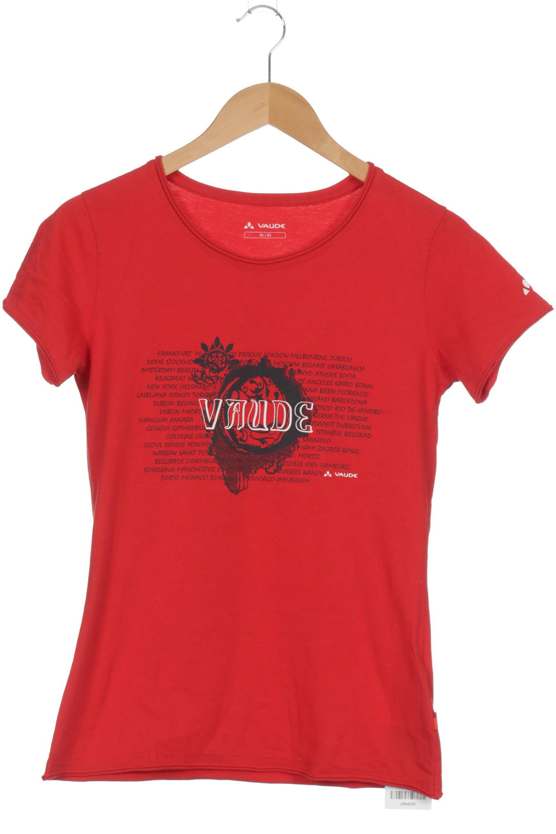 

Vaude Damen T-Shirt, rot, Gr. 36