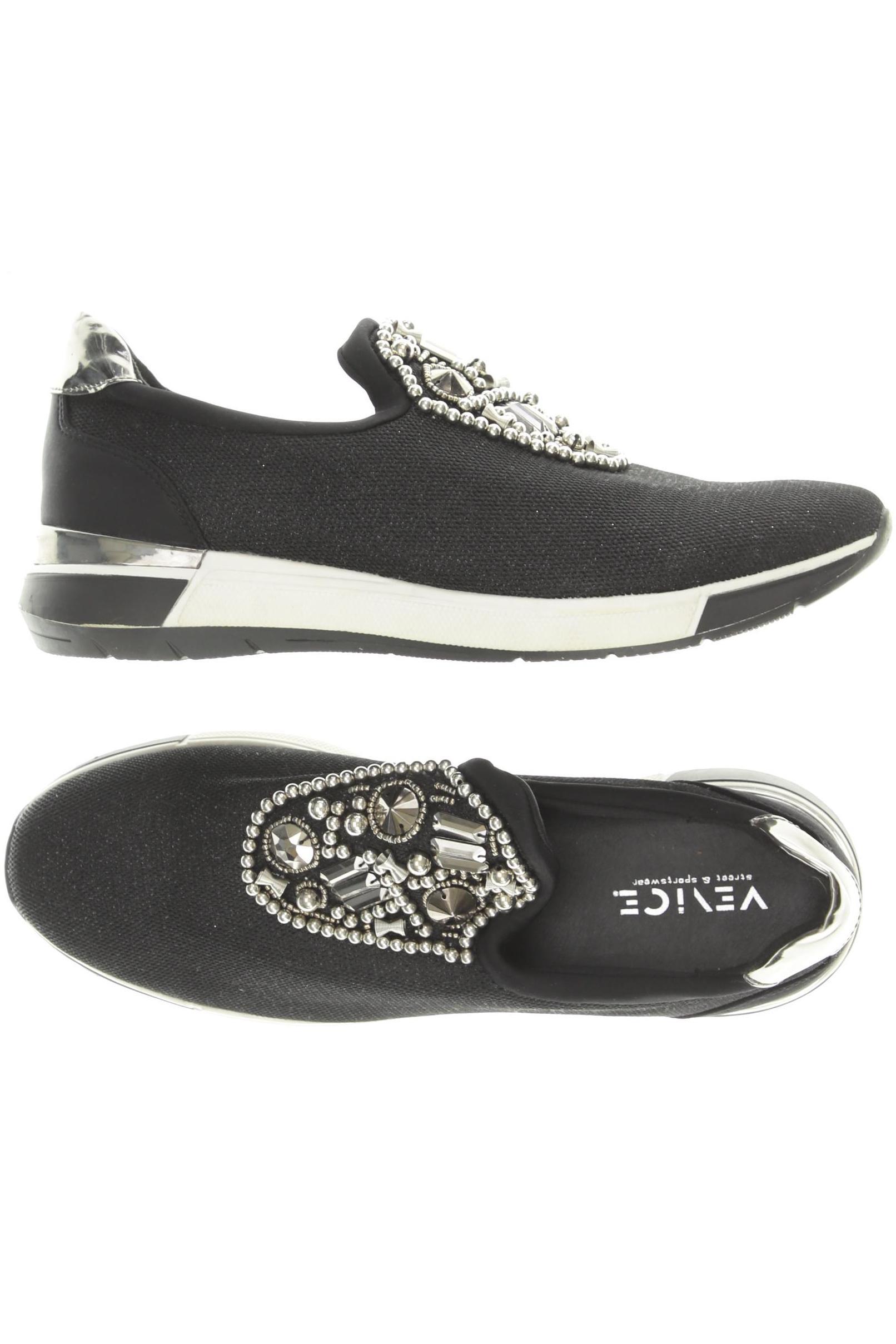 

Venice Damen Halbschuh, schwarz, Gr. 42