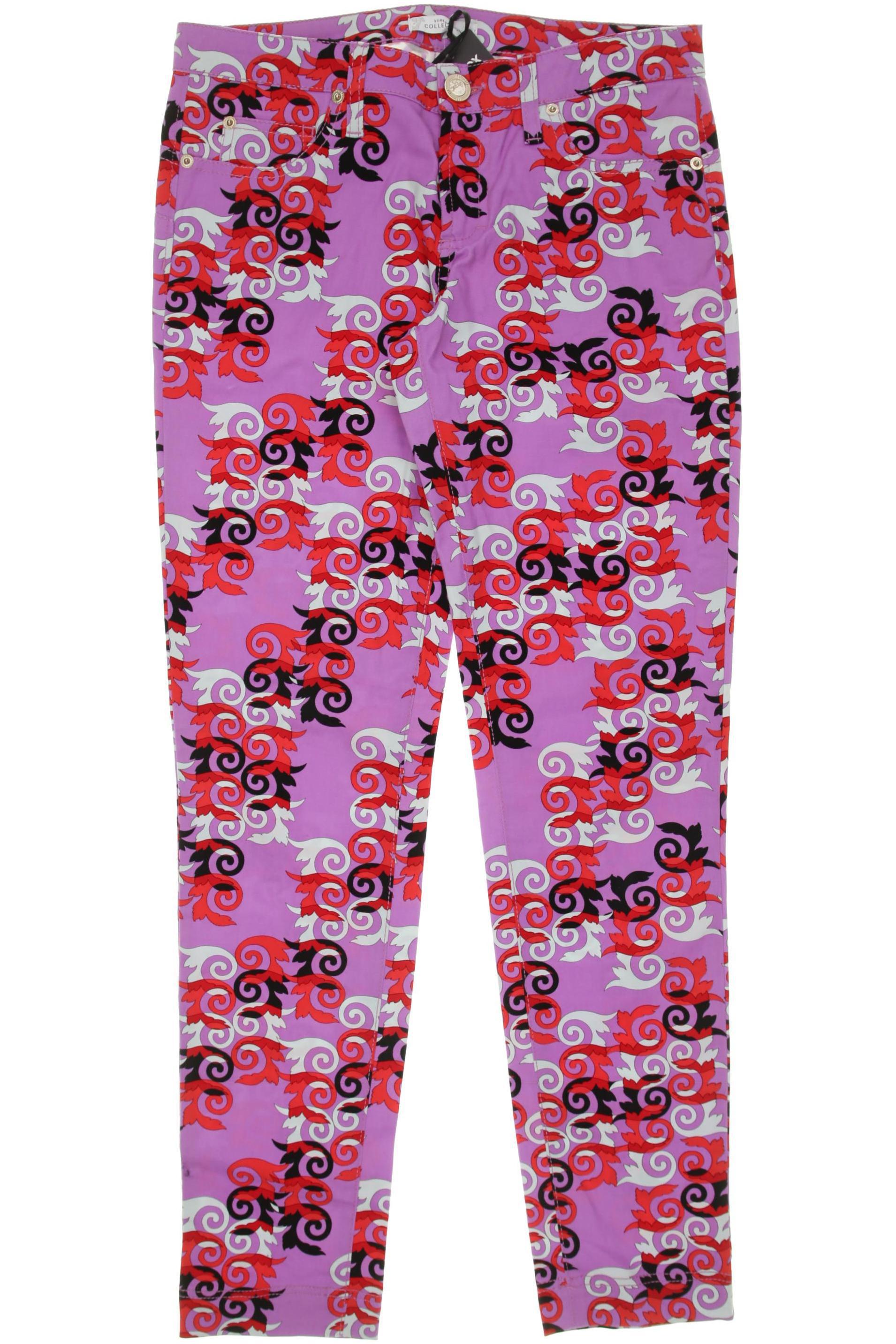 

Versace Collection Damen Stoffhose, lila, Gr. 28