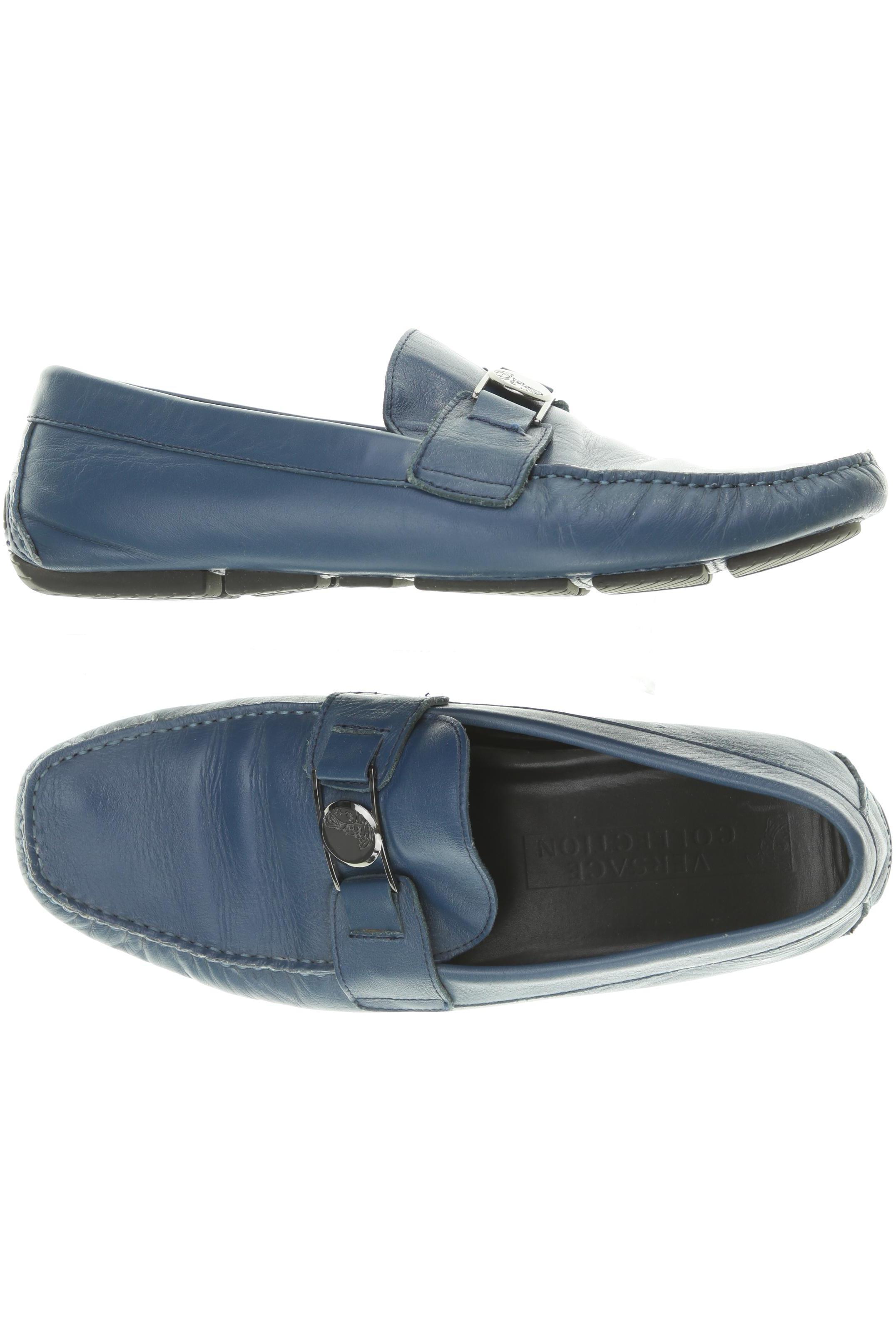 Thumbnail - Versace Collection Herren Halbschuh, blau, Gr. 44