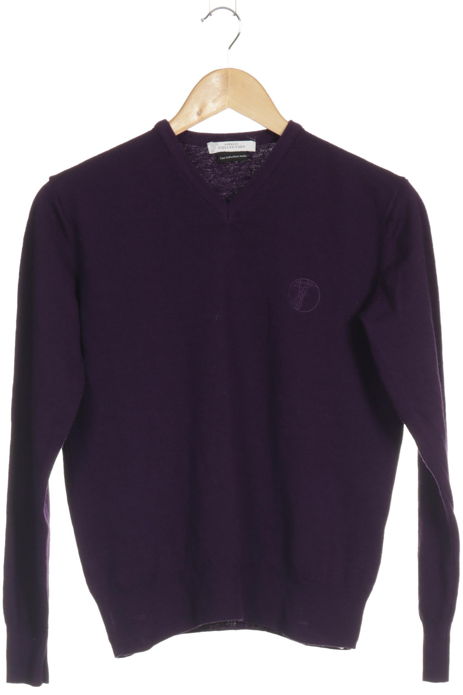 Thumbnail - Versace Collection Herren Pullover, lila, Gr.