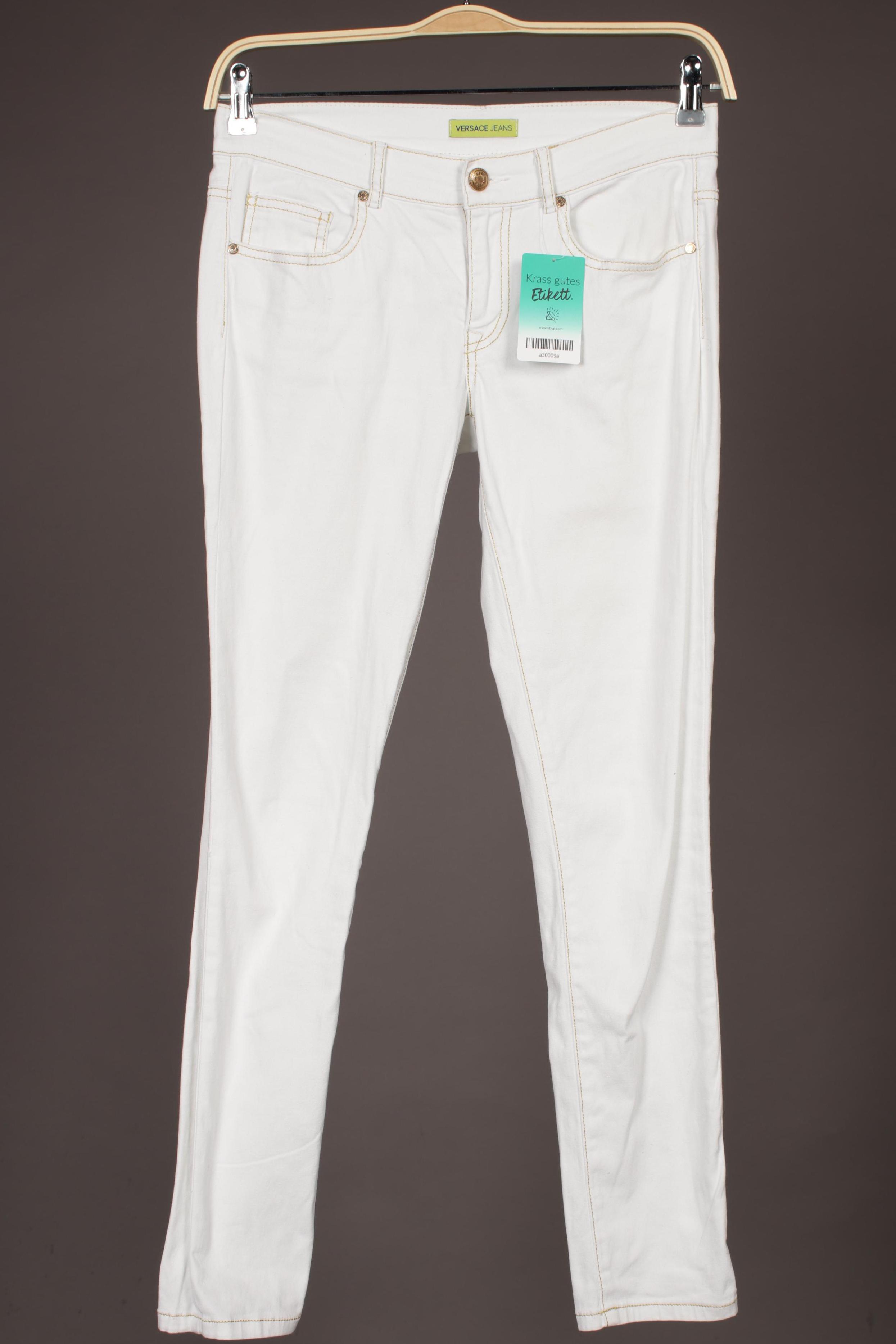 

Versace Jeans Damen Jeans, weiß, Gr. 30