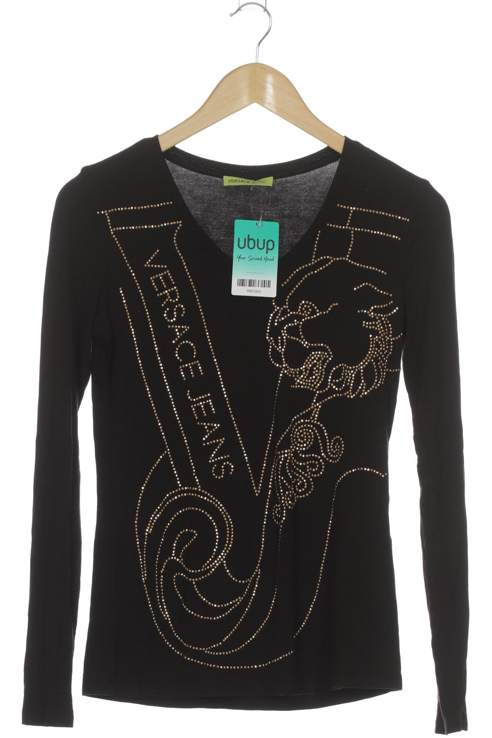 

Versace Jeans Damen Langarmshirt, schwarz, Gr.