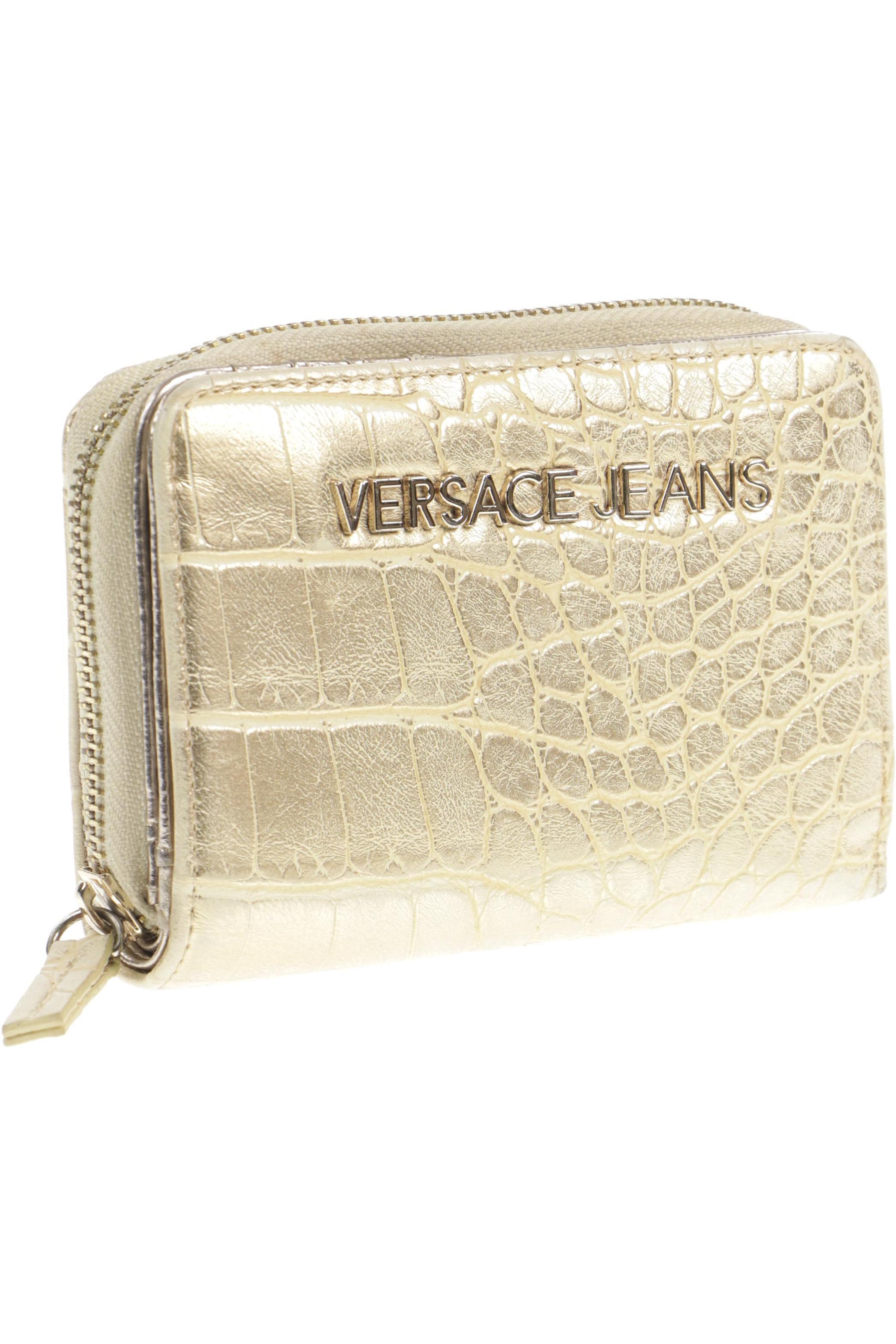 

Versace Jeans Damen Portemonnaie, beige, Gr.