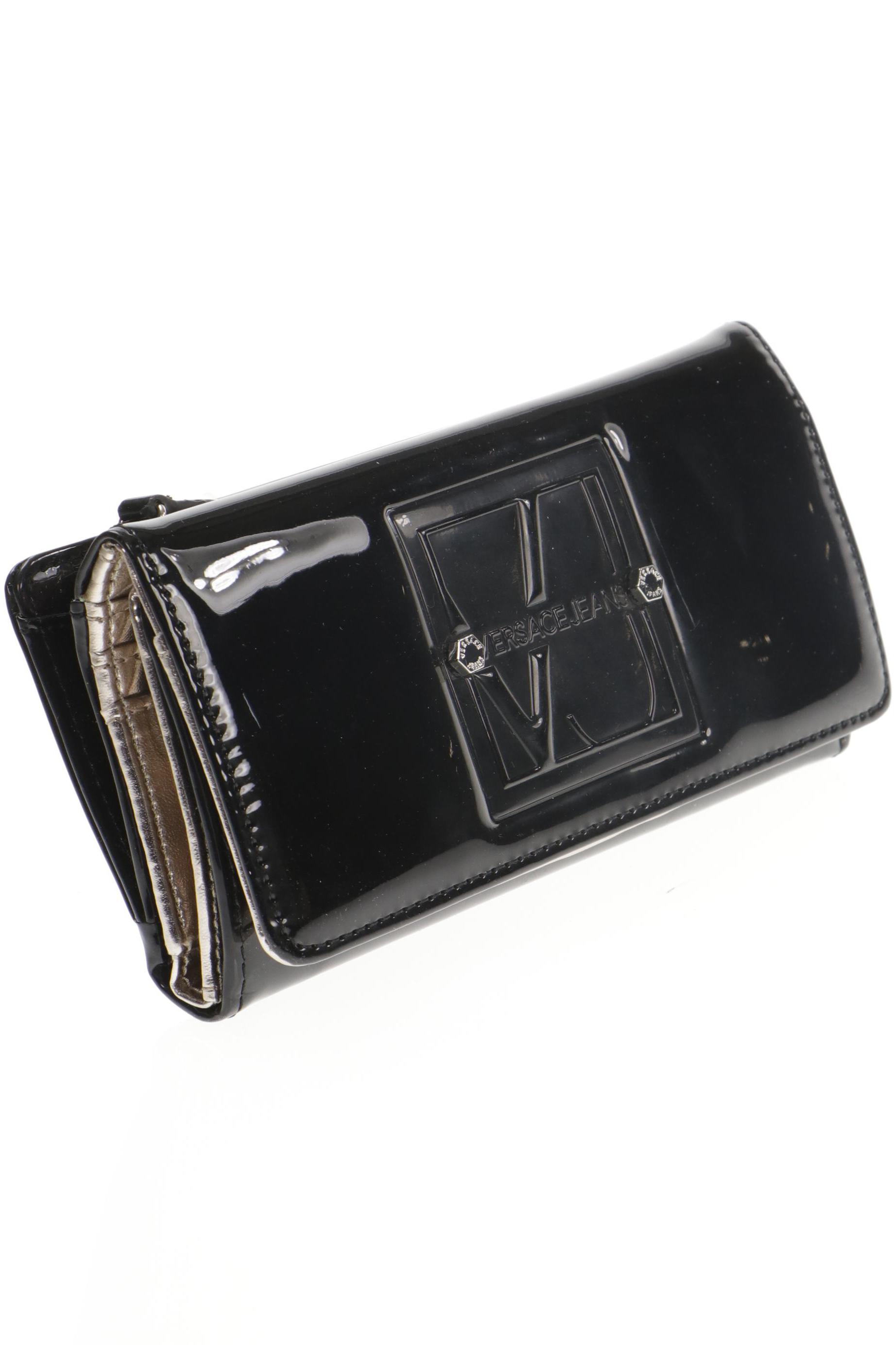 

Versace Jeans Damen Portemonnaie, schwarz, Gr.