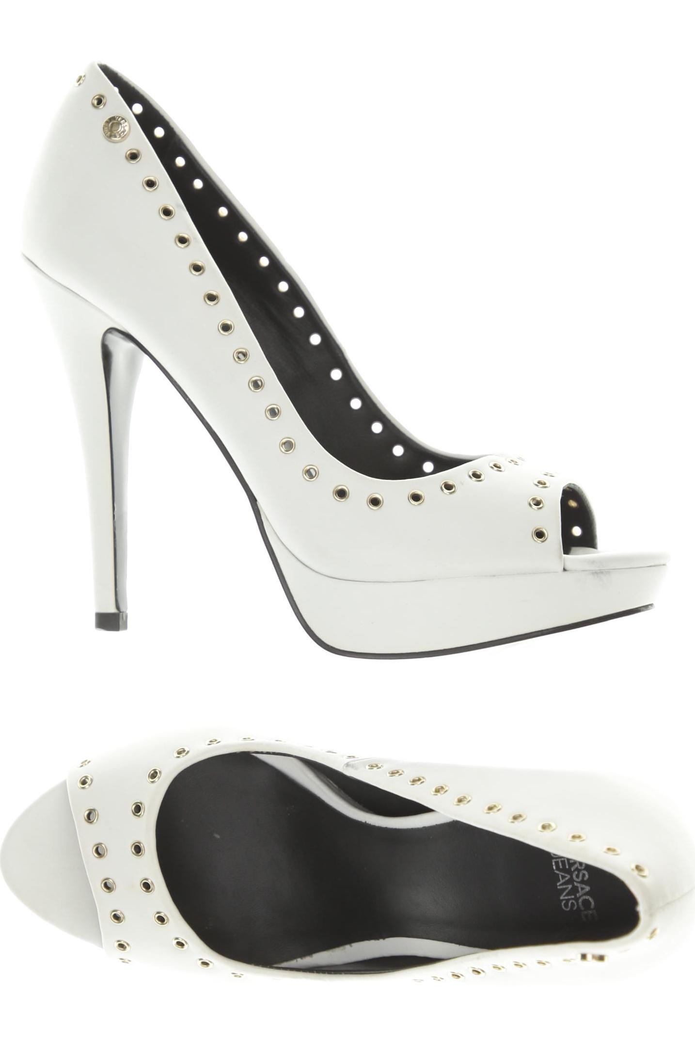 

Versace Jeans Damen Pumps, weiß, Gr. 37