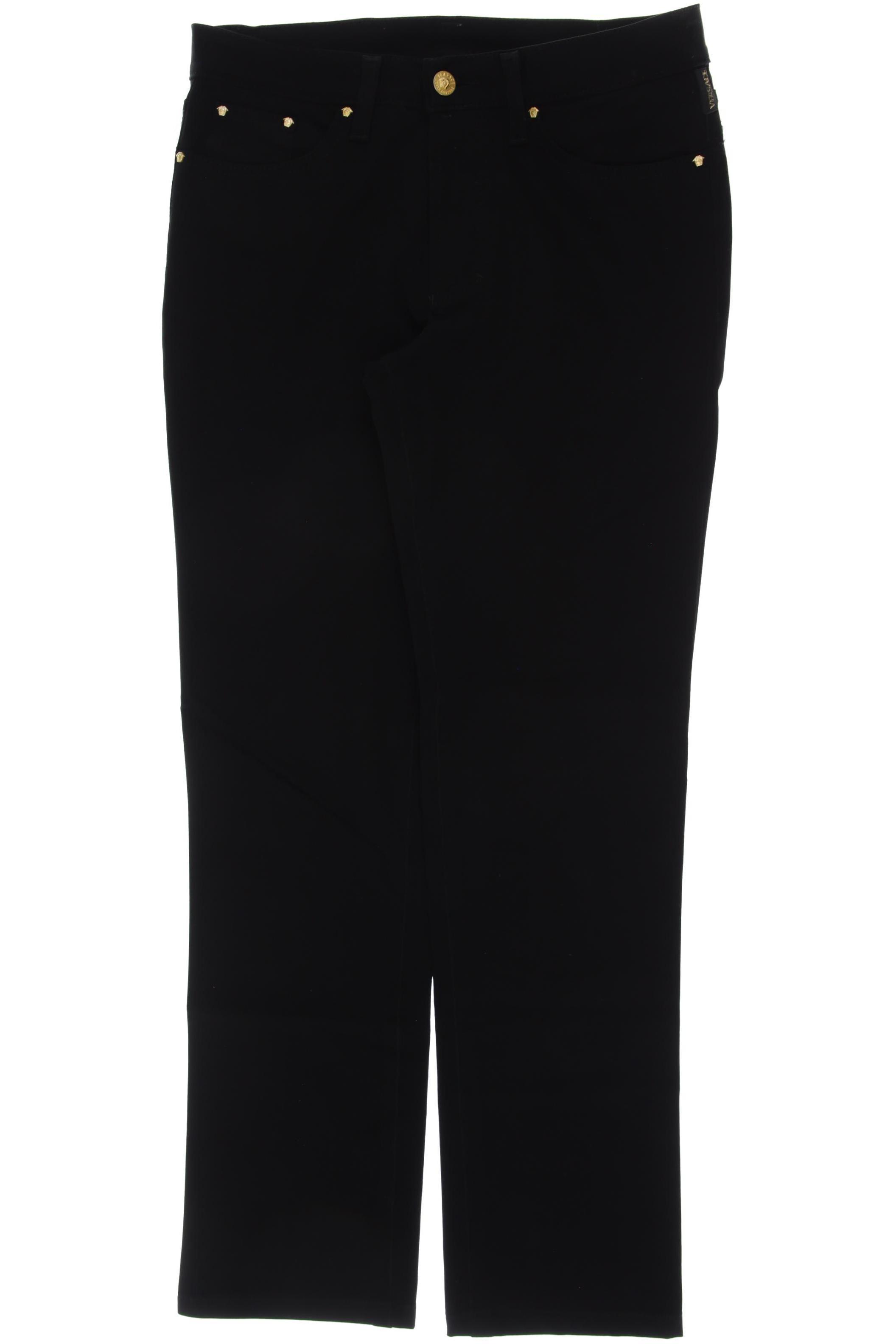 

Versace Jeans Damen Stoffhose, schwarz, Gr. 28