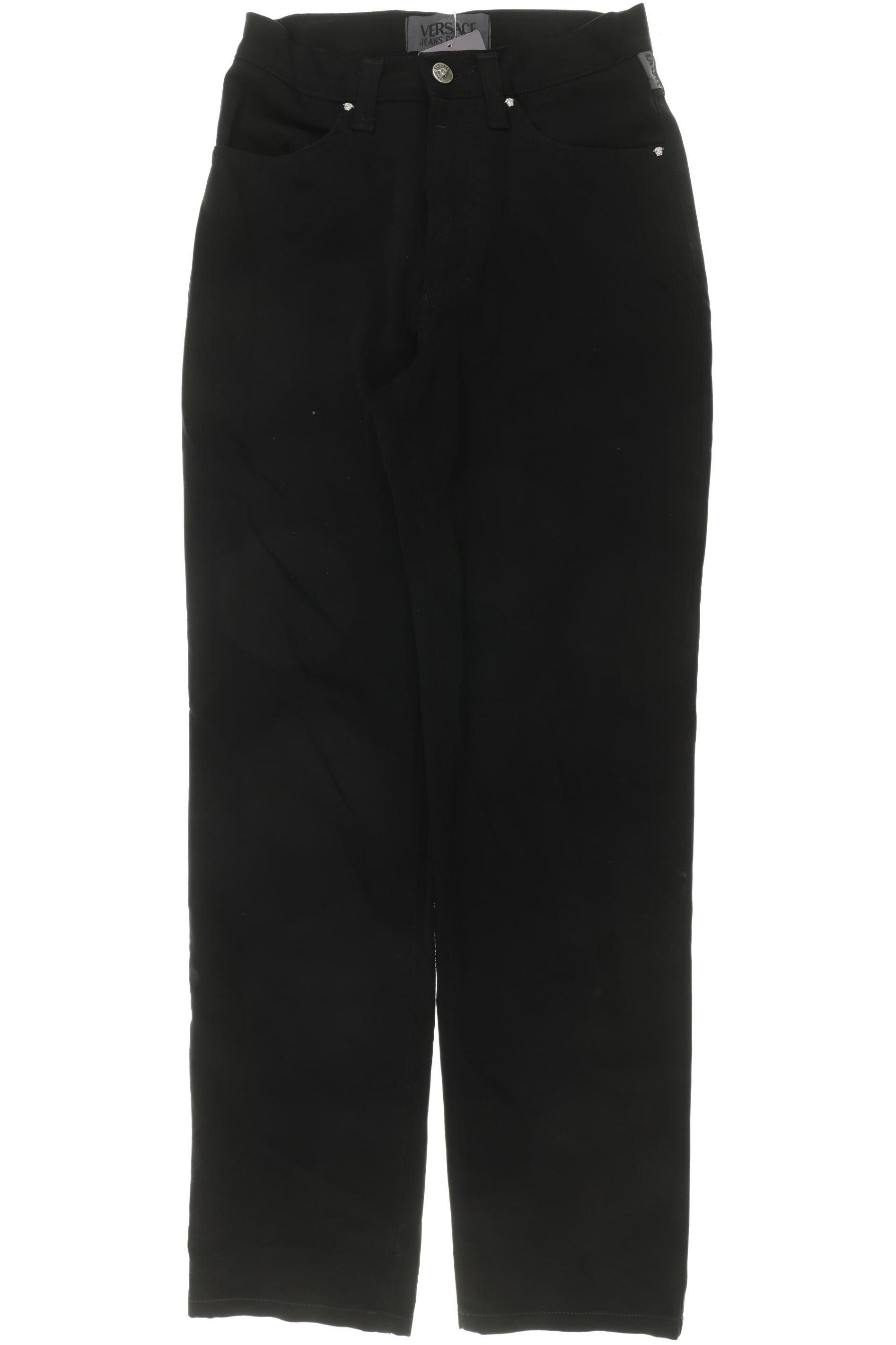 

Versace Jeans Couture Damen Stoffhose, schwarz, Gr. 27