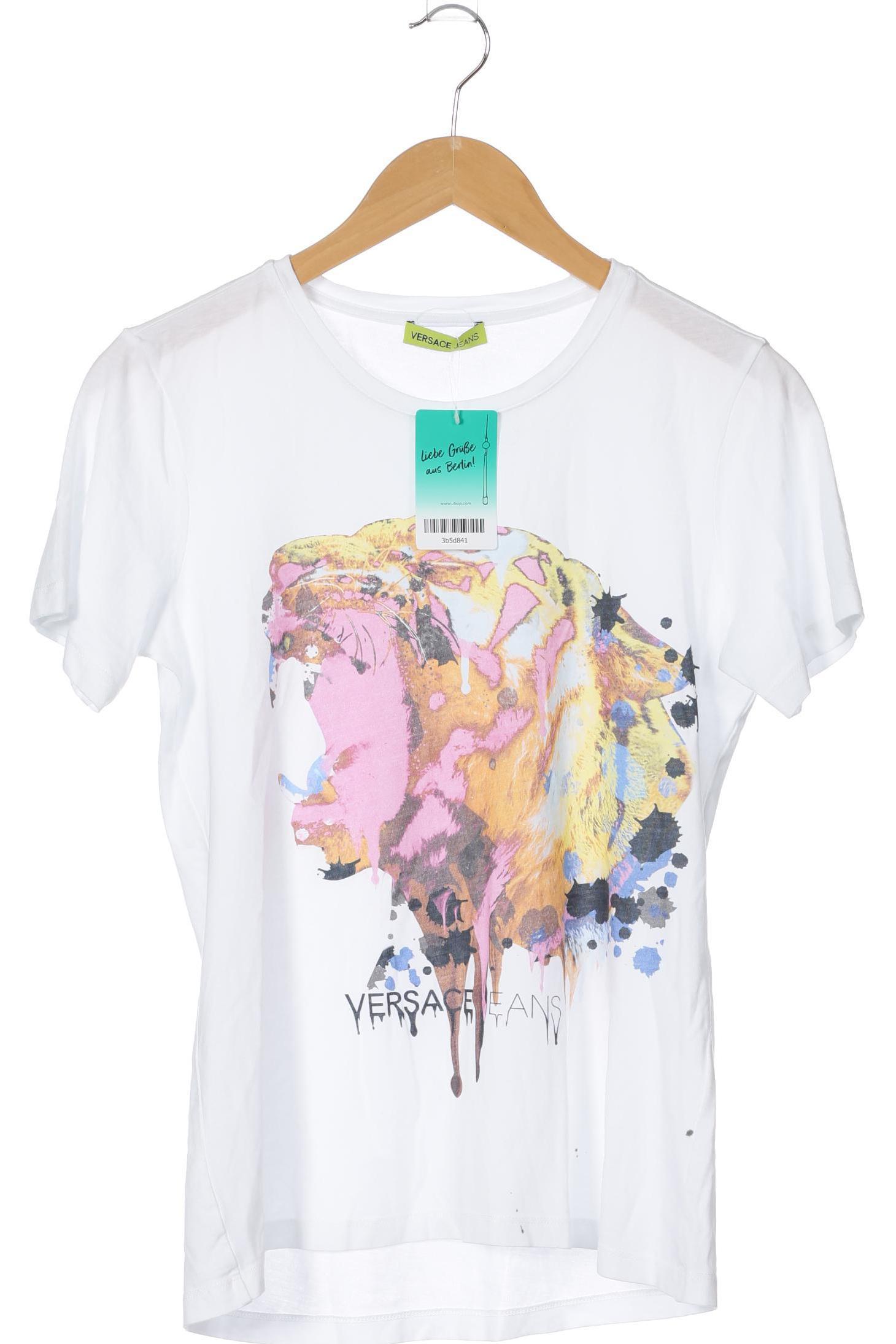 

Versace Jeans Damen T-Shirt, weiß, Gr.