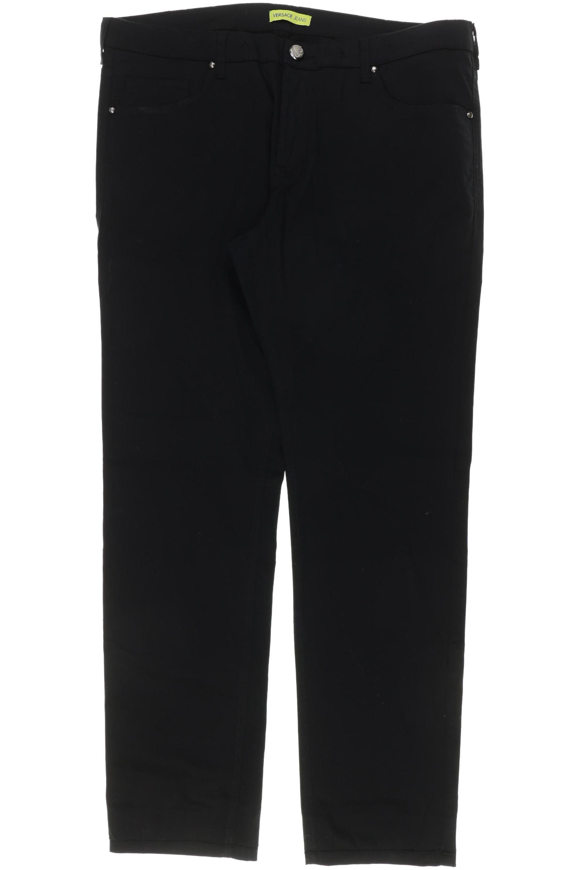 

Versace Jeans Damen Stoffhose, schwarz, Gr. 48