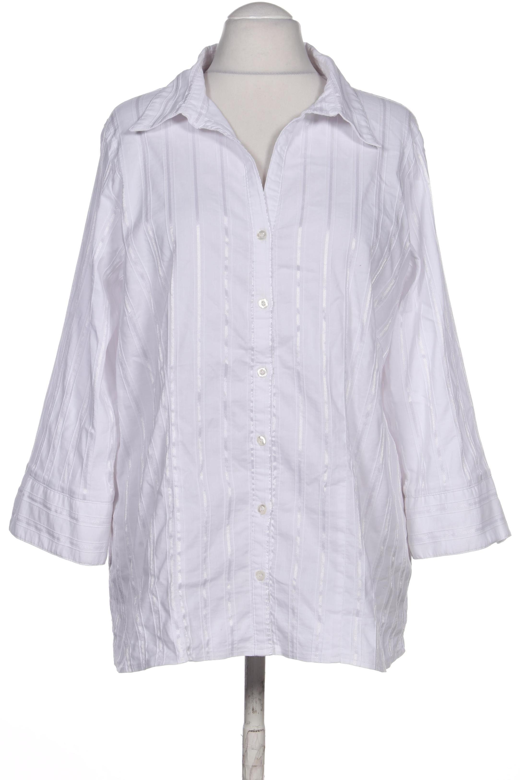 

VIA Appia DUE Damen Bluse, weiß, Gr. 48