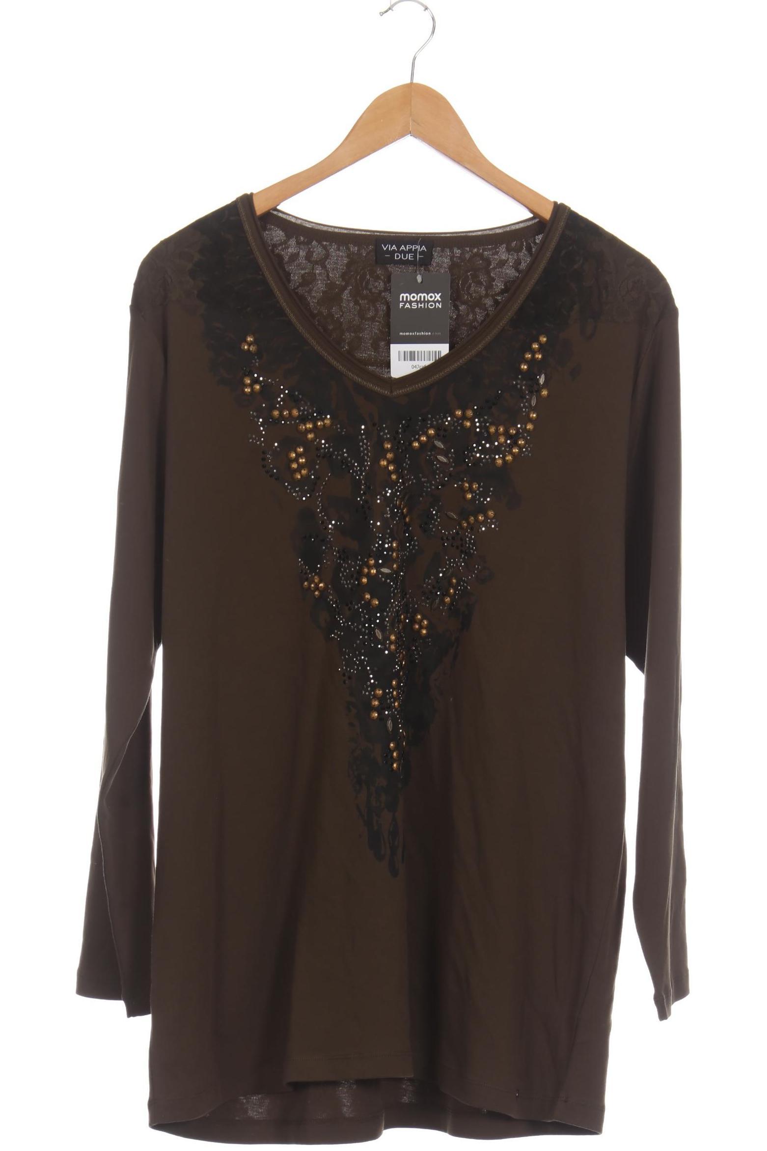 

VIA Appia DUE Damen Langarmshirt, grün, Gr. 50