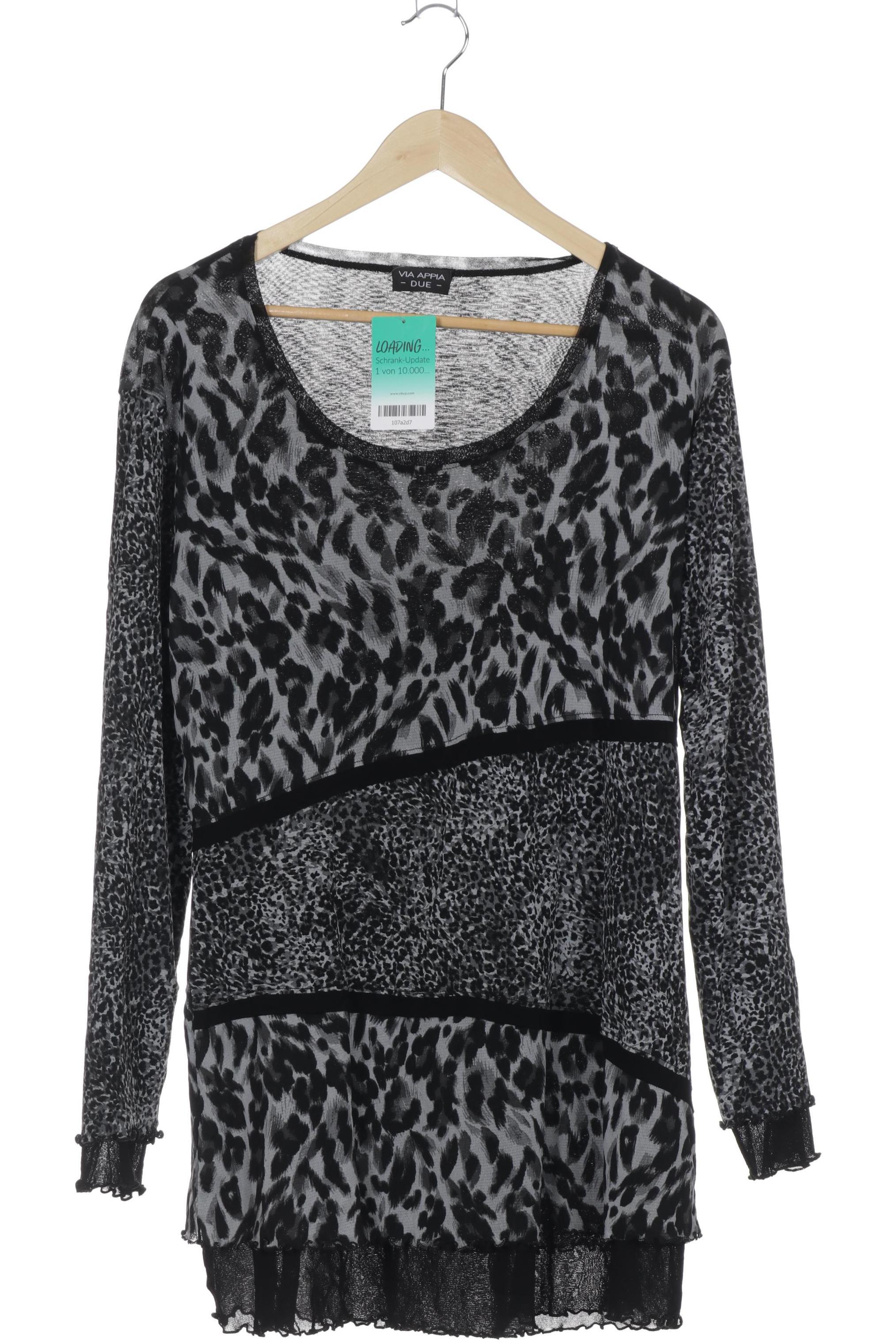 

VIA Appia DUE Damen Langarmshirt, schwarz, Gr. 44