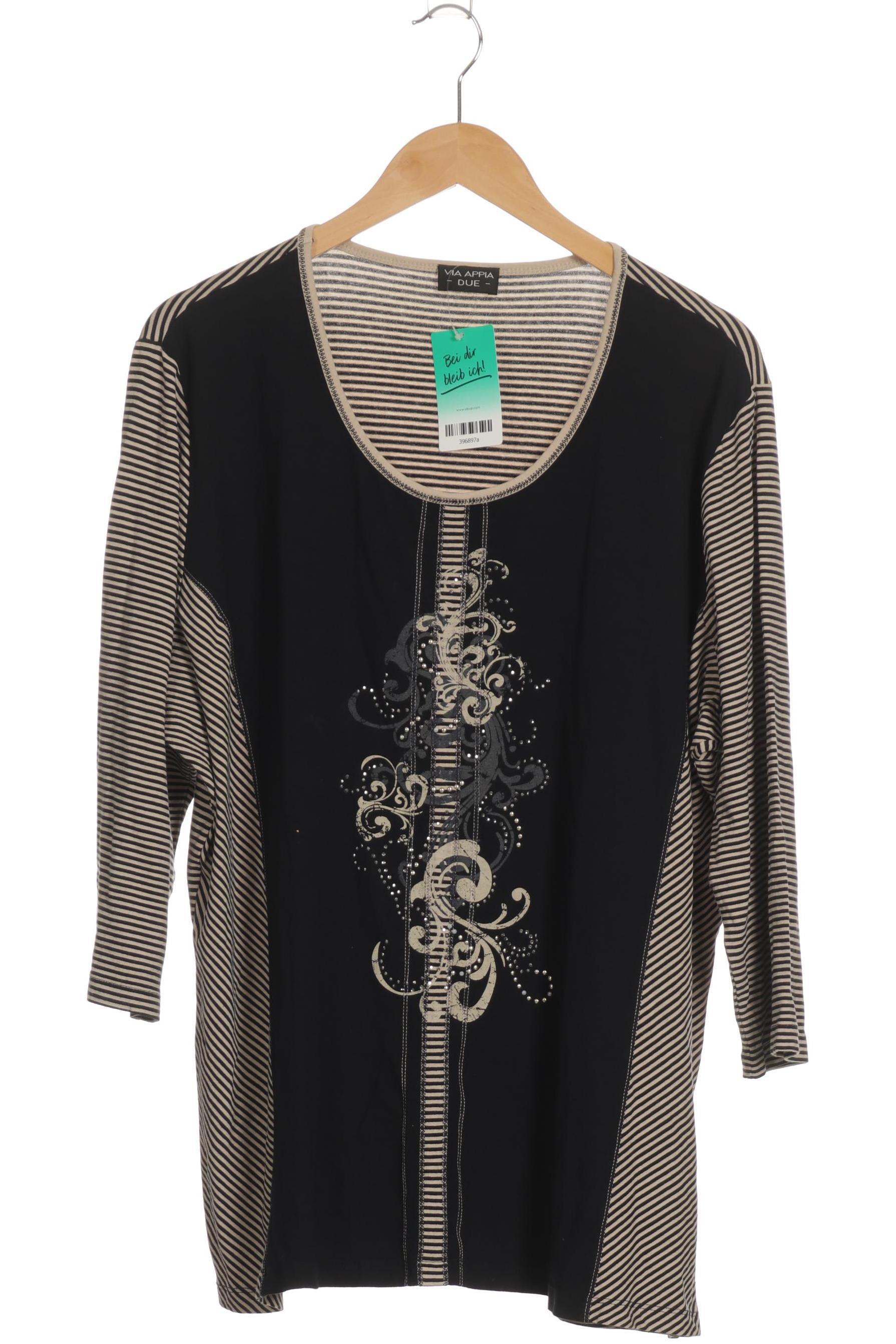 

VIA Appia DUE Damen Langarmshirt, blau, Gr. 50