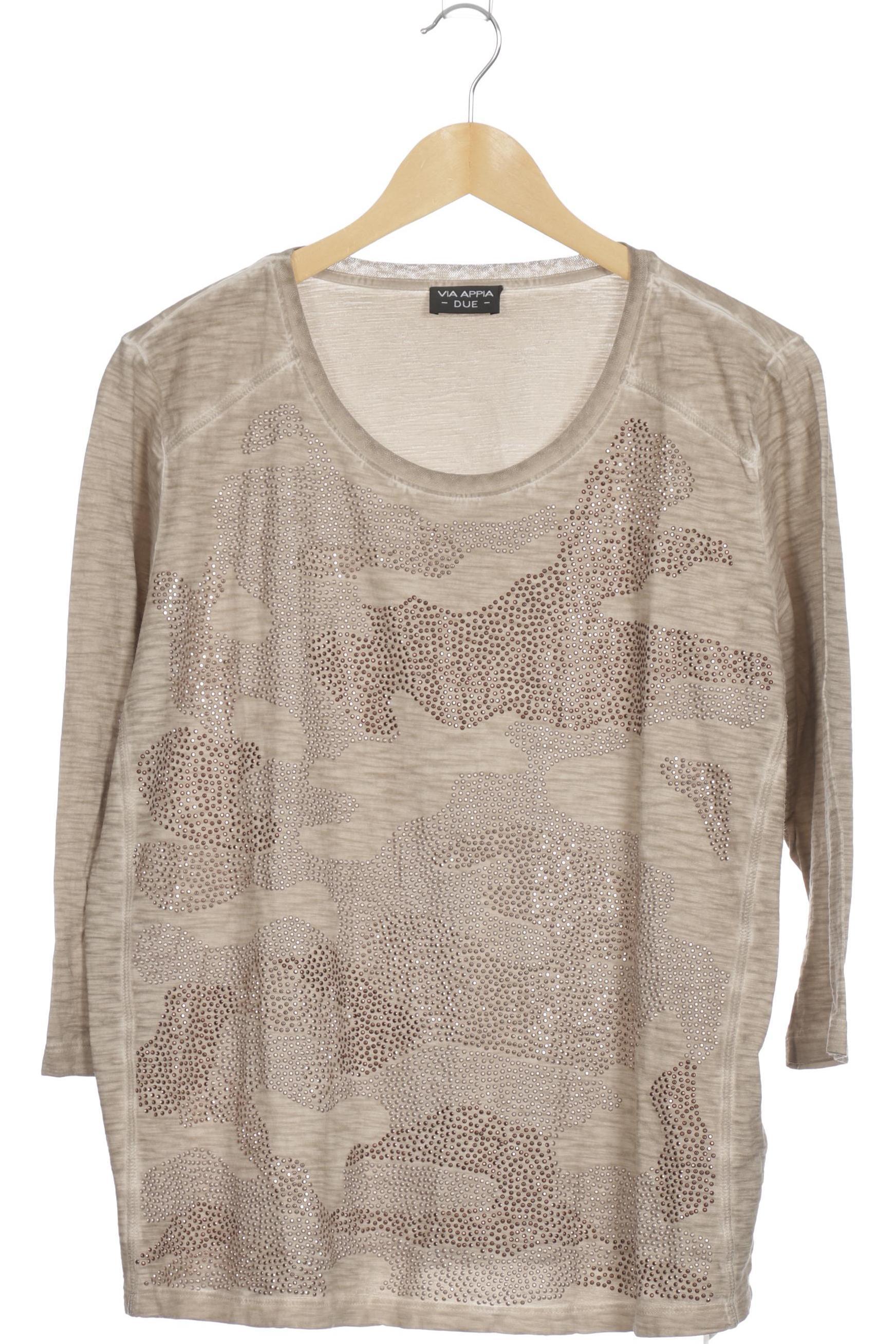 

VIA Appia DUE Damen Langarmshirt, beige, Gr. 44