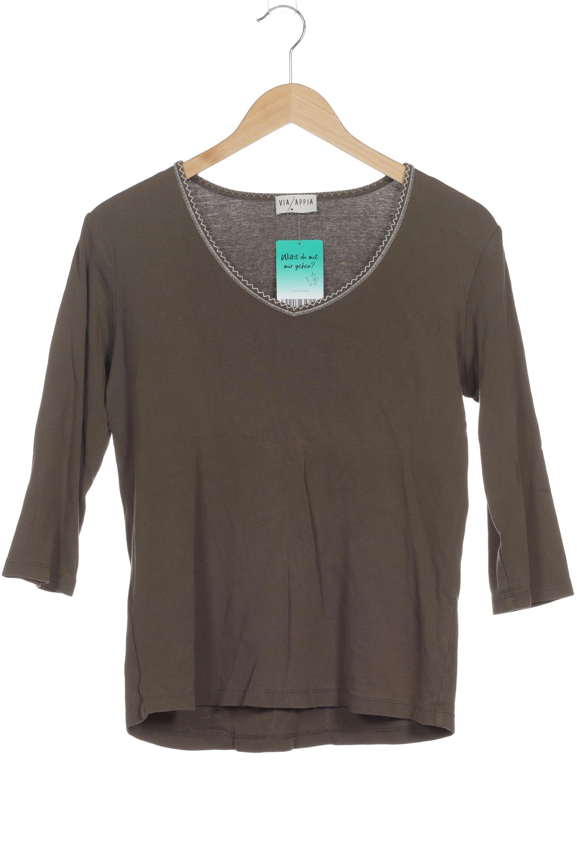 

VIA Appia DUE Damen Langarmshirt, grün, Gr. 44