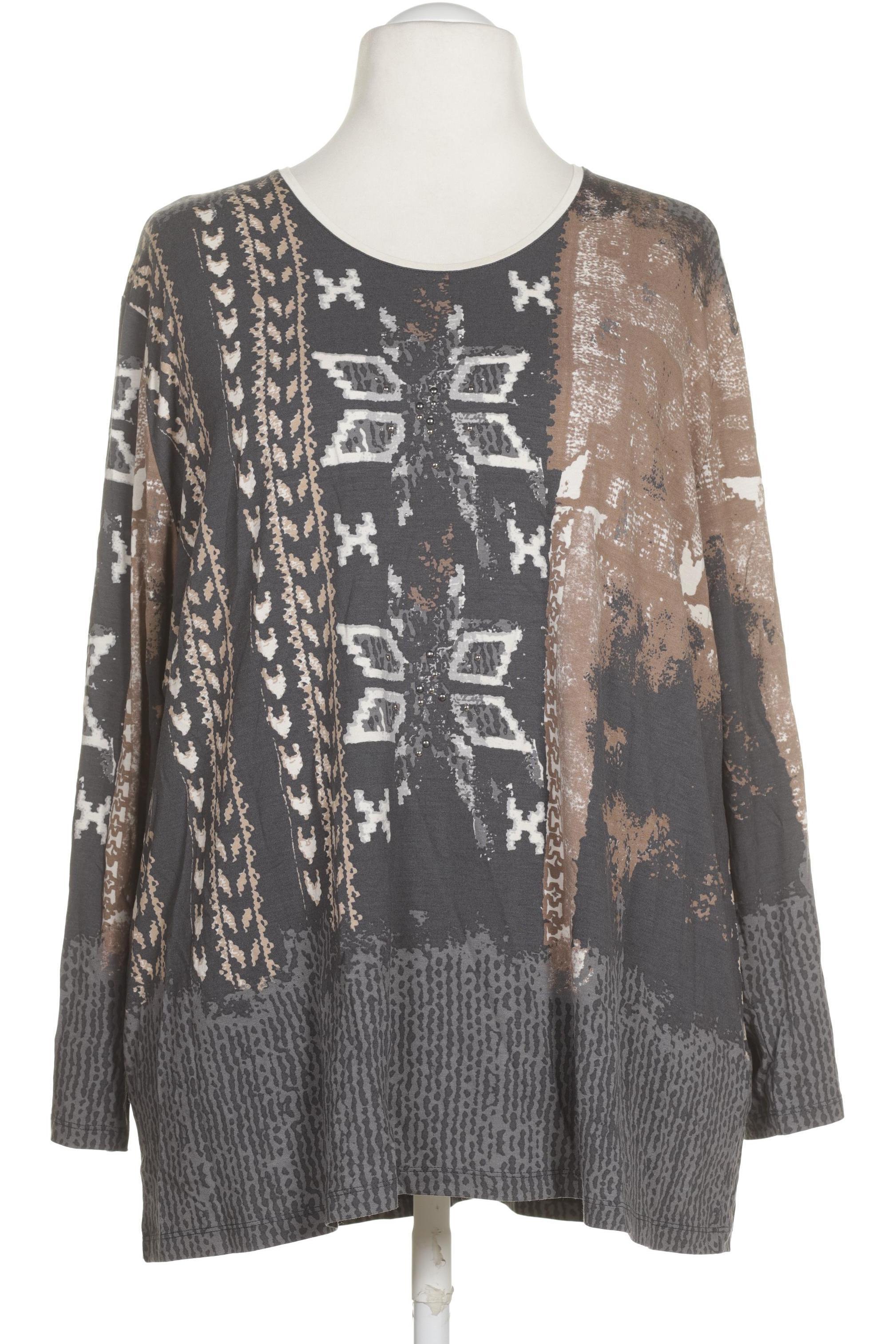 

VIA Appia DUE Damen Langarmshirt, grau, Gr. 52