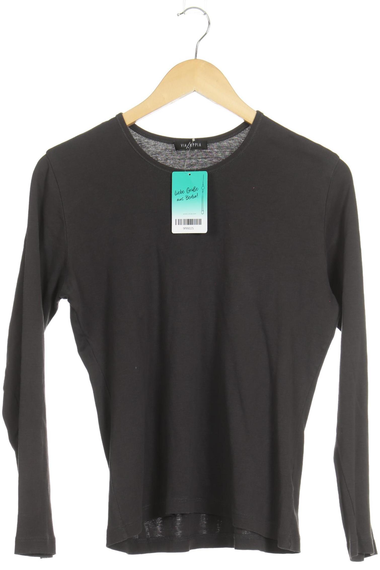 

VIA Appia DUE Damen Langarmshirt, grau, Gr. 42