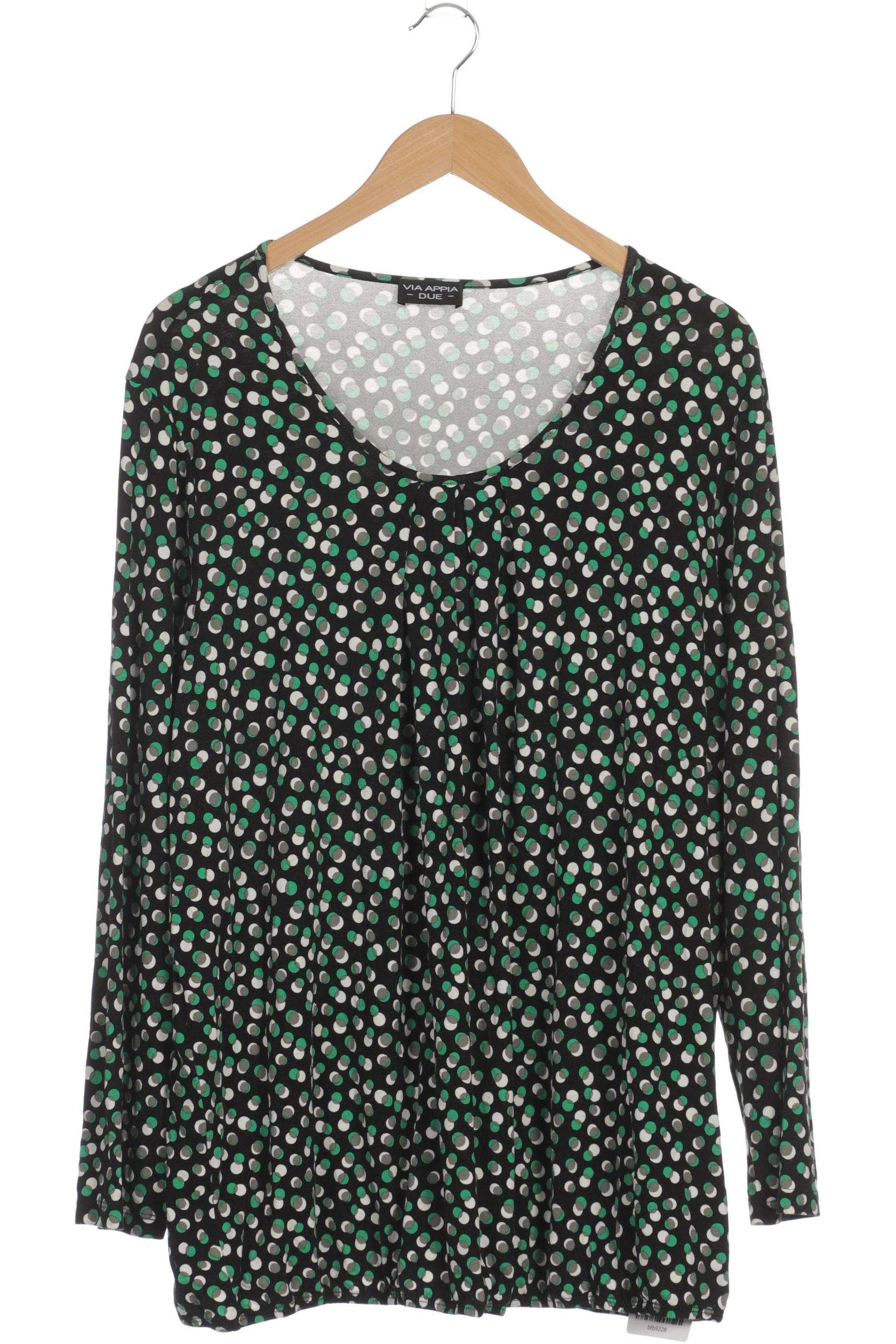 

VIA Appia DUE Damen Langarmshirt, grün, Gr. 48