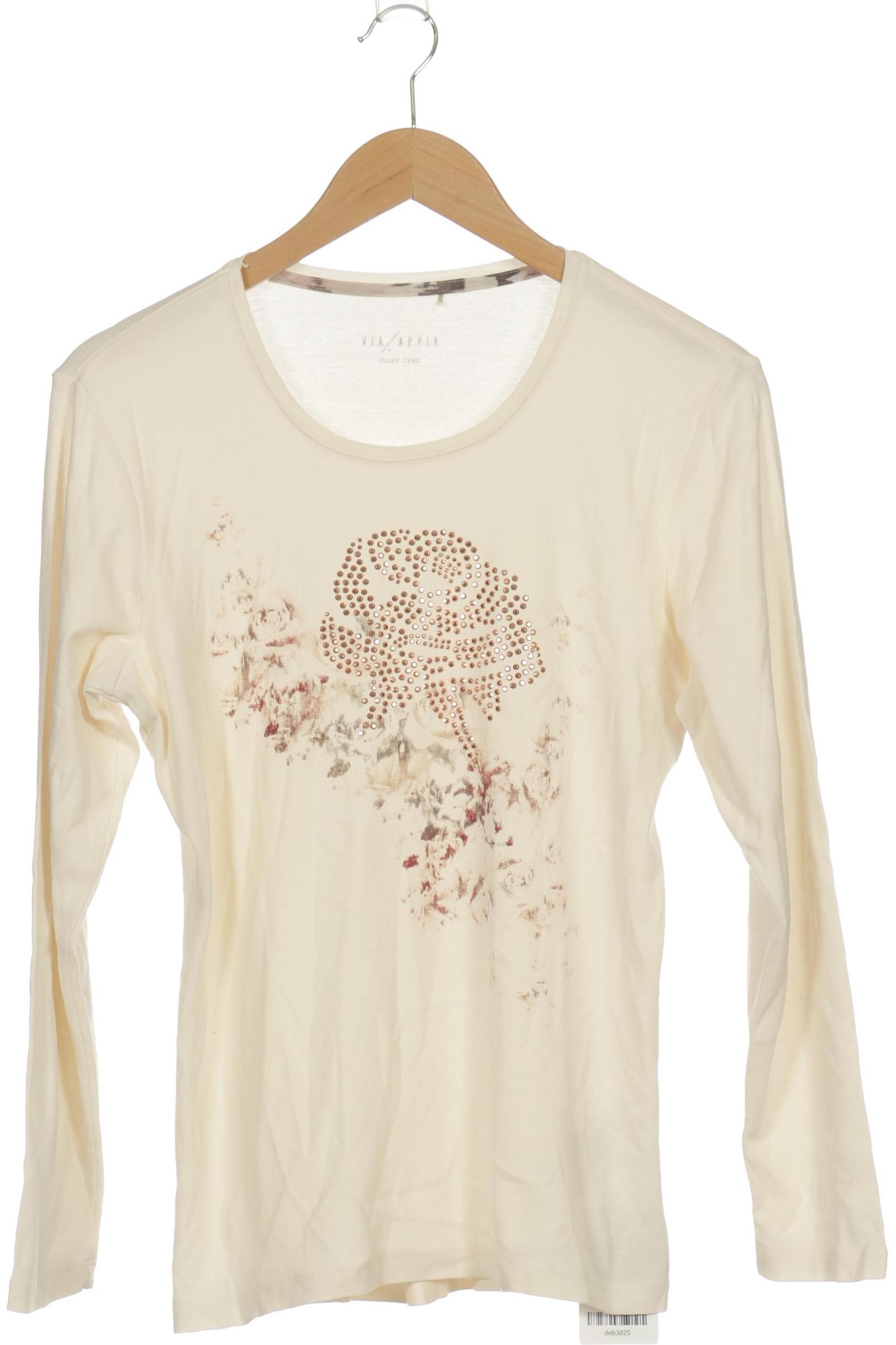 

VIA Appia DUE Damen Langarmshirt, beige, Gr. 40