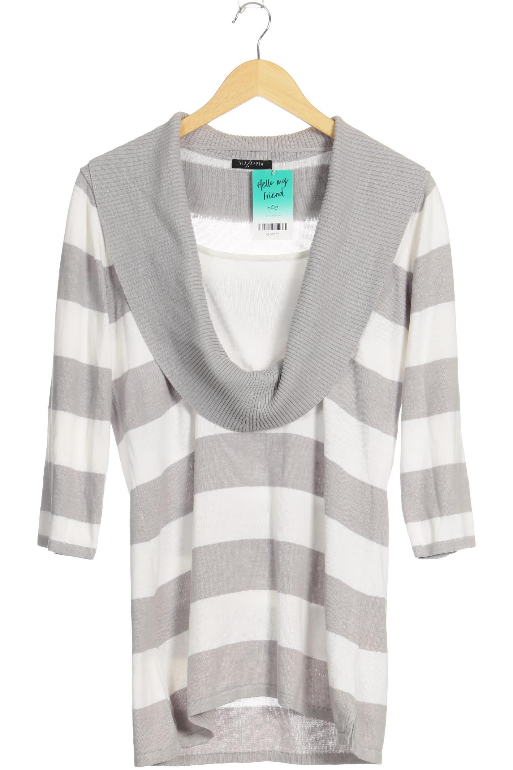 

VIA Appia DUE Damen Pullover, grau, Gr. 38