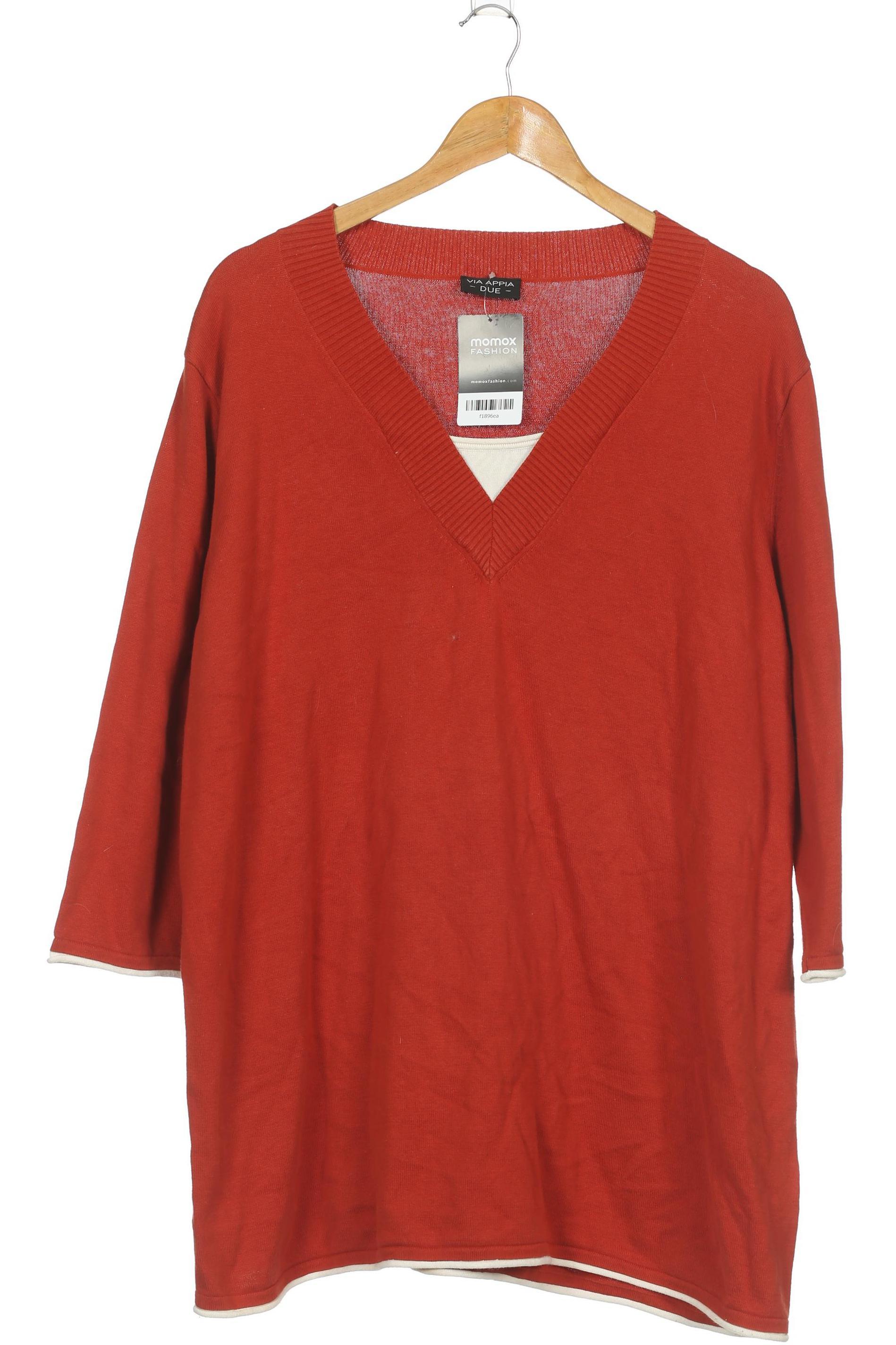 

VIA Appia DUE Damen Pullover, orange, Gr. 52