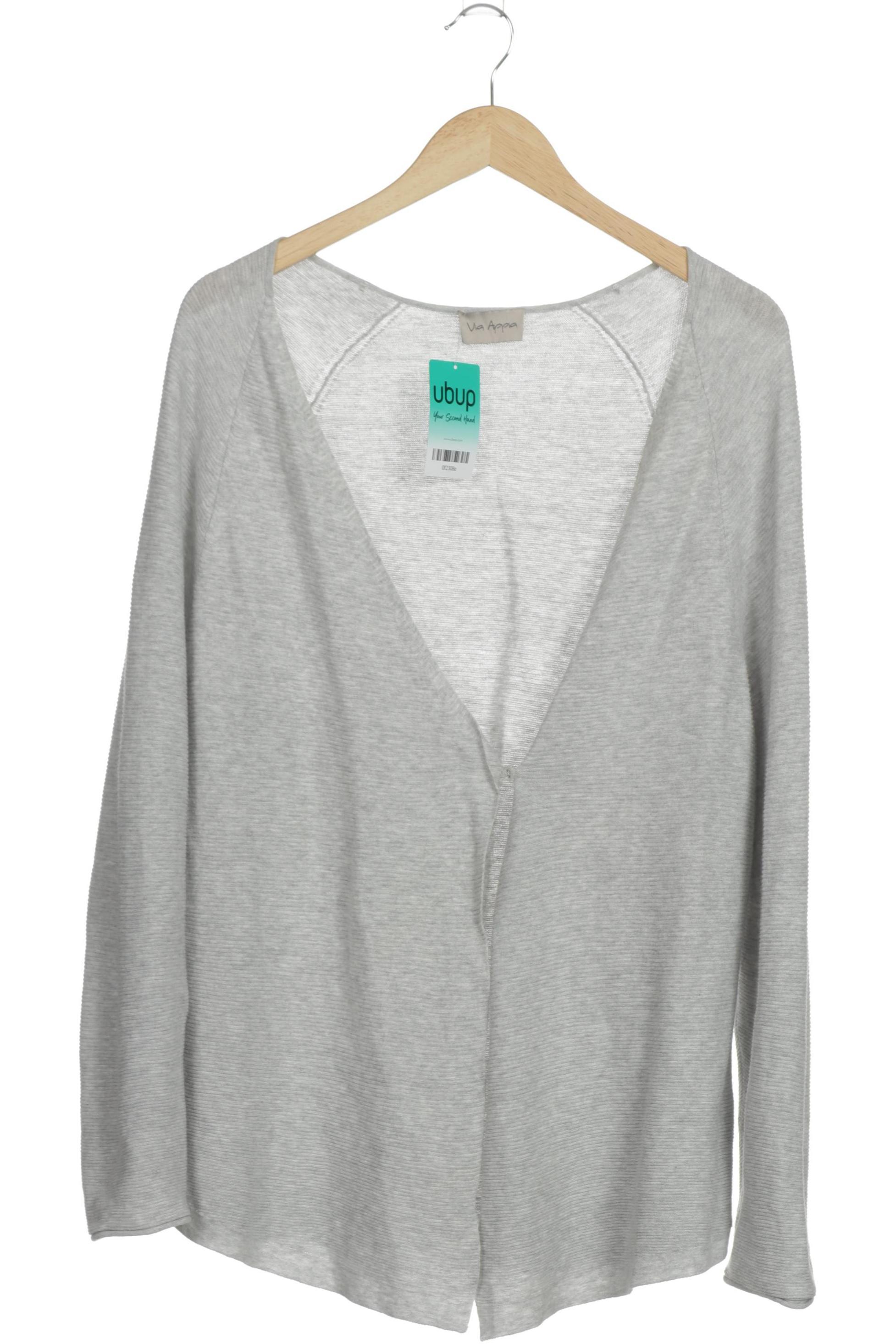 

VIA Appia DUE Damen Strickjacke, grau, Gr. 46