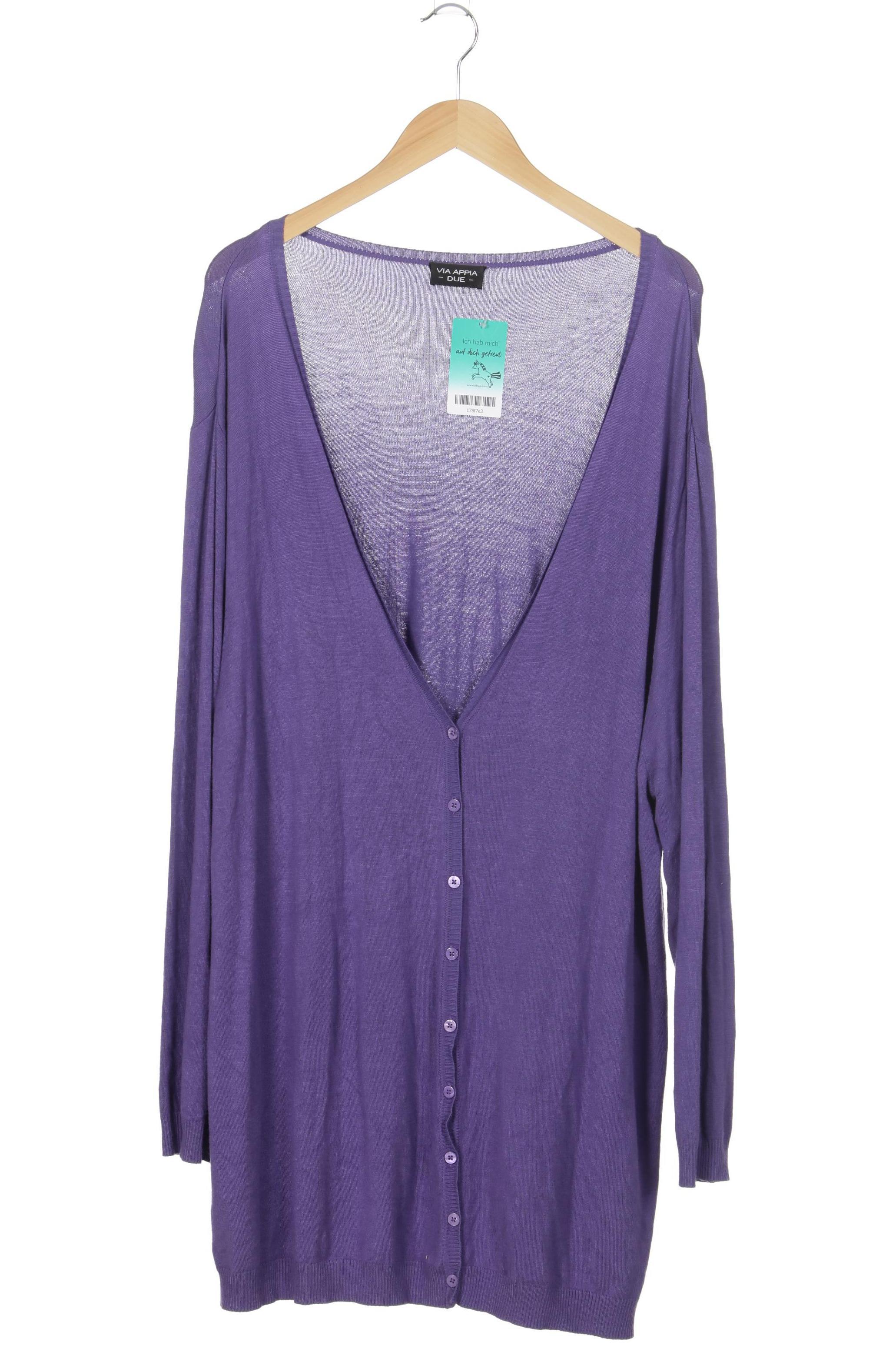

VIA Appia DUE Damen Strickjacke, lila, Gr. 54