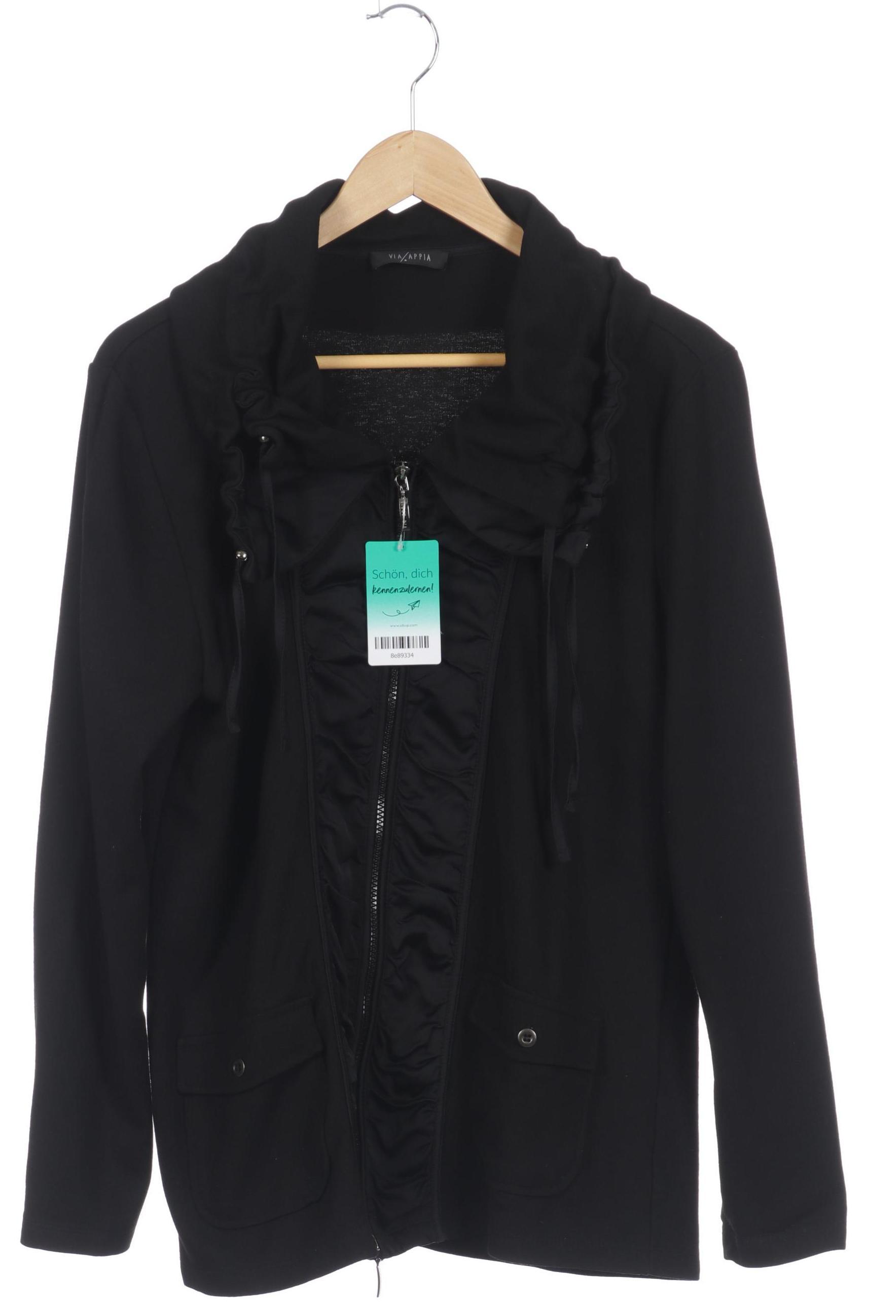

VIA Appia DUE Damen Strickjacke, schwarz, Gr. 44