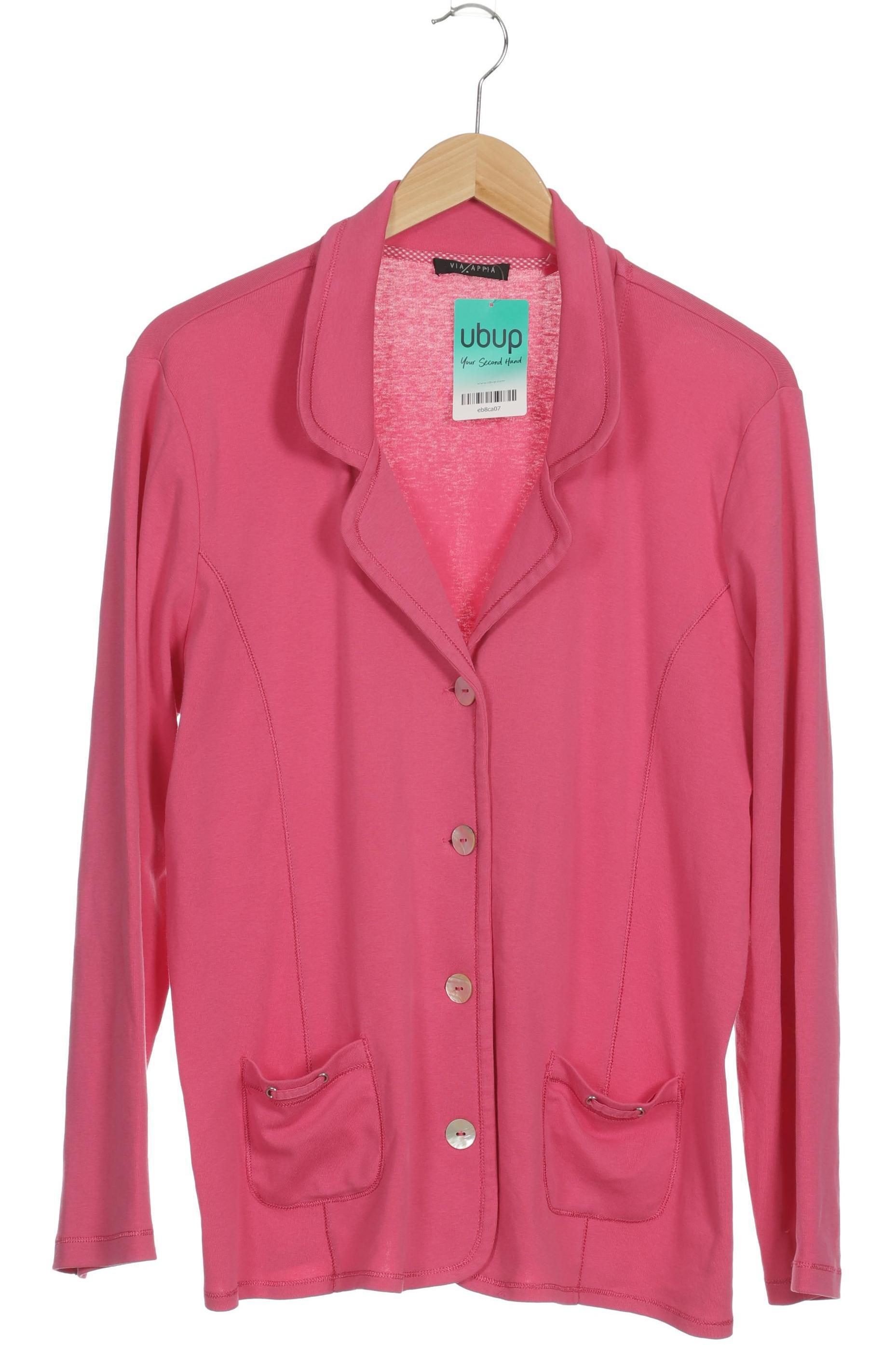 

VIA Appia DUE Damen Strickjacke, pink, Gr. 46